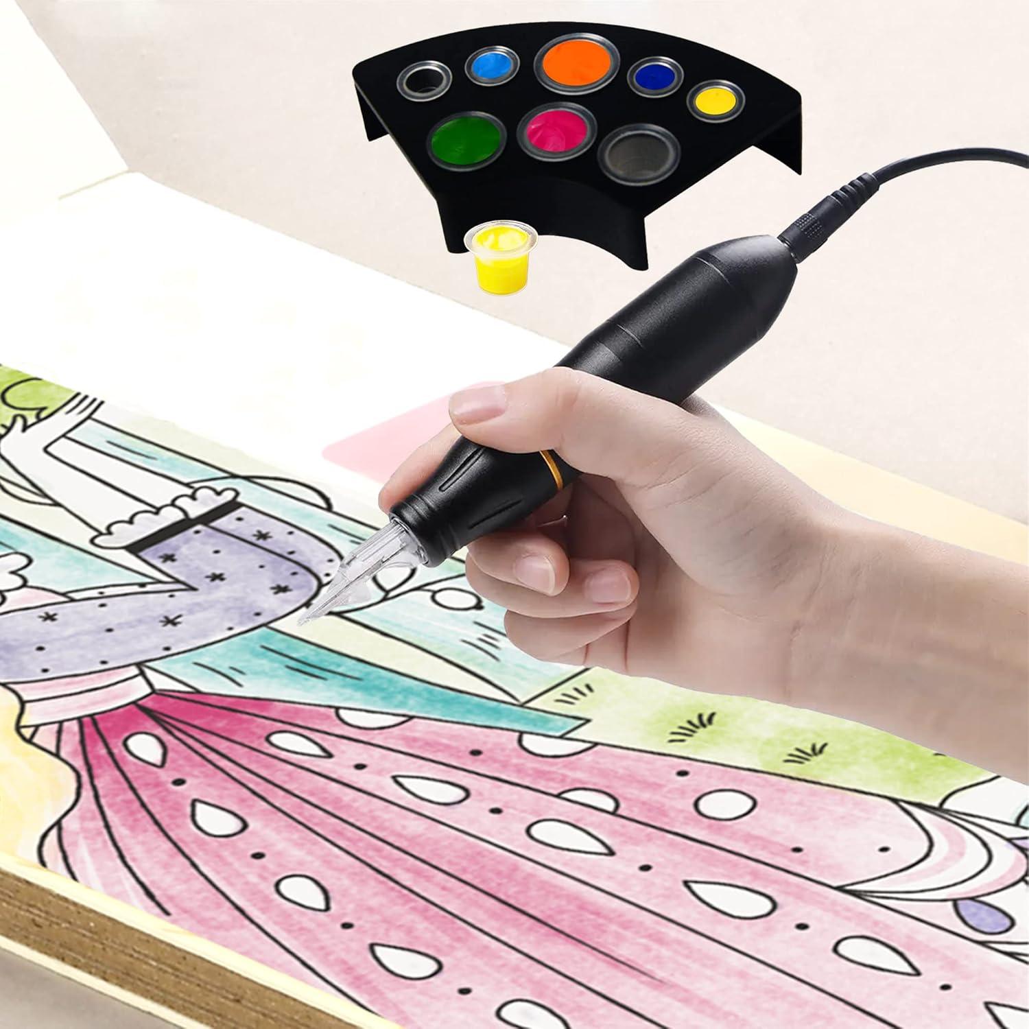 302PCS Tapas de Tinta para Tatuajes Yuronam con Soportes