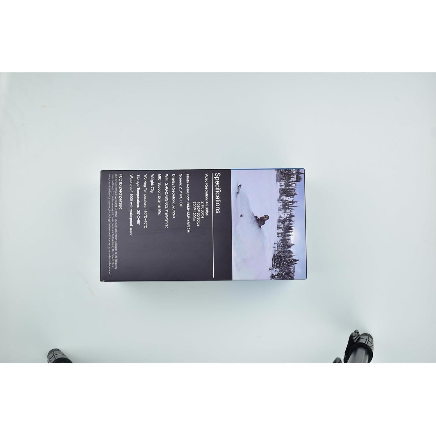 Cámara de Acción 4K TIMNUT 20MP a Prueba de Agua 40m