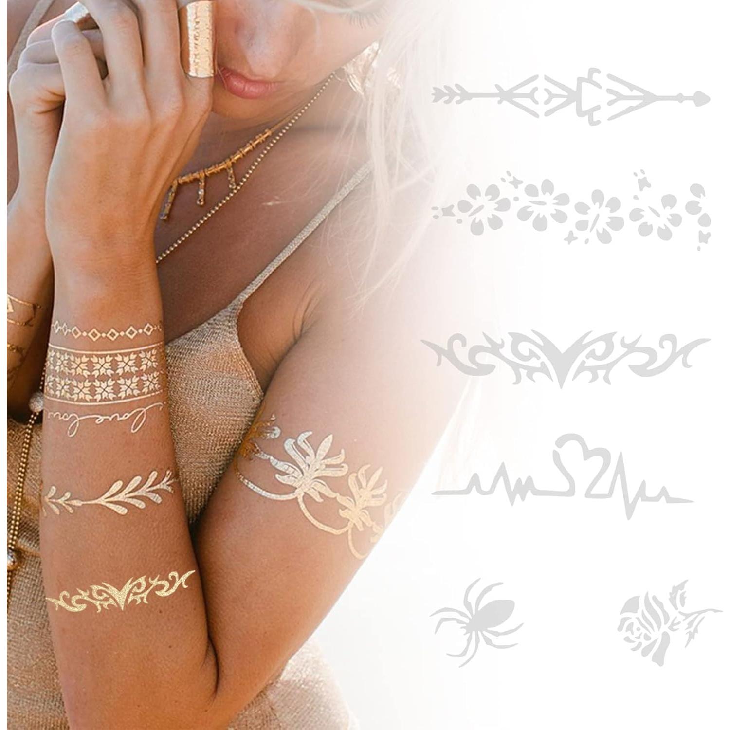 Kit de Marcadores de Tatuaje Temporal Jim&Gloria - 10 Colores