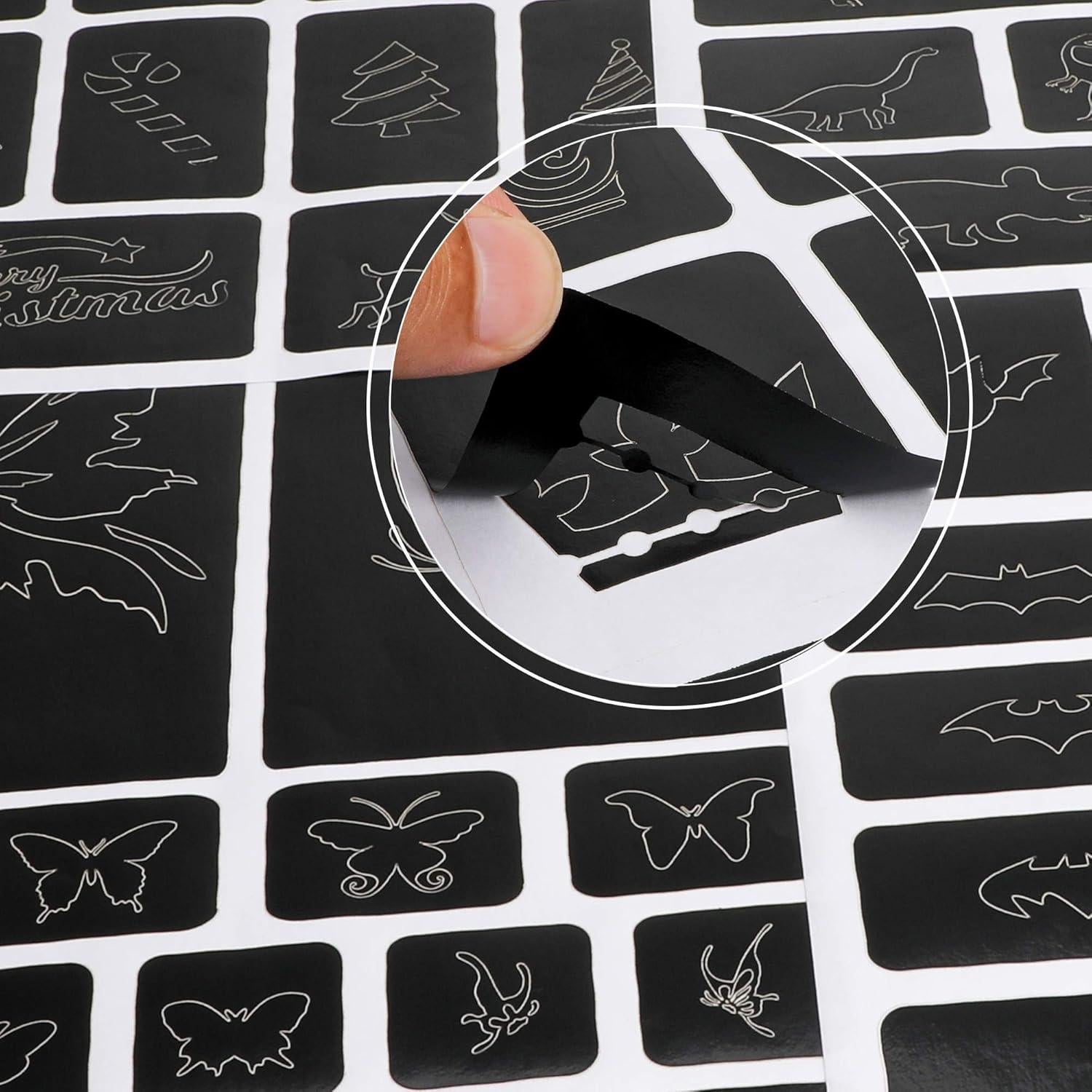 Konsait 262 Plantillas de Tatuajes Temporales para Niños