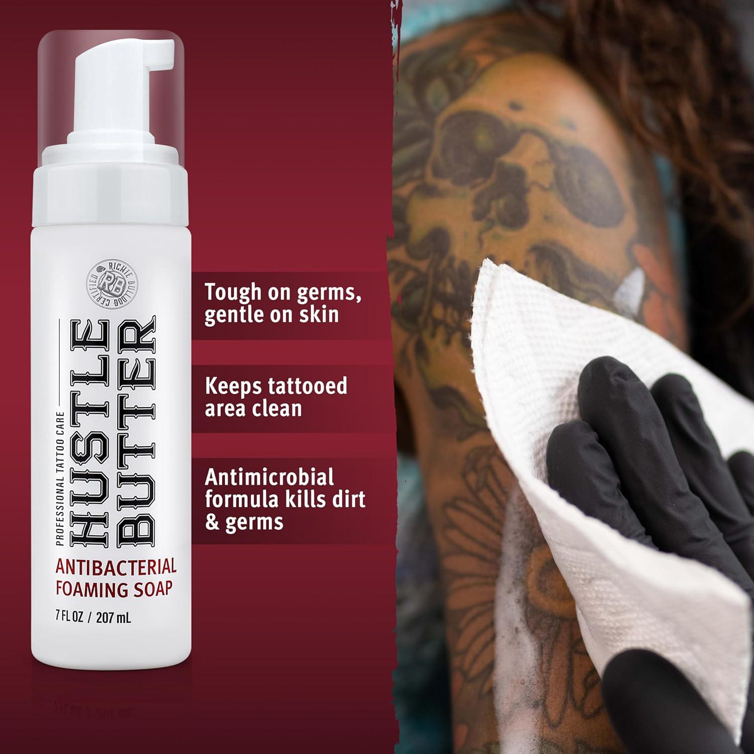 Hustle Butter Jabón Antibacteriano y Balsamo 170g - Cuidado Tatuajes