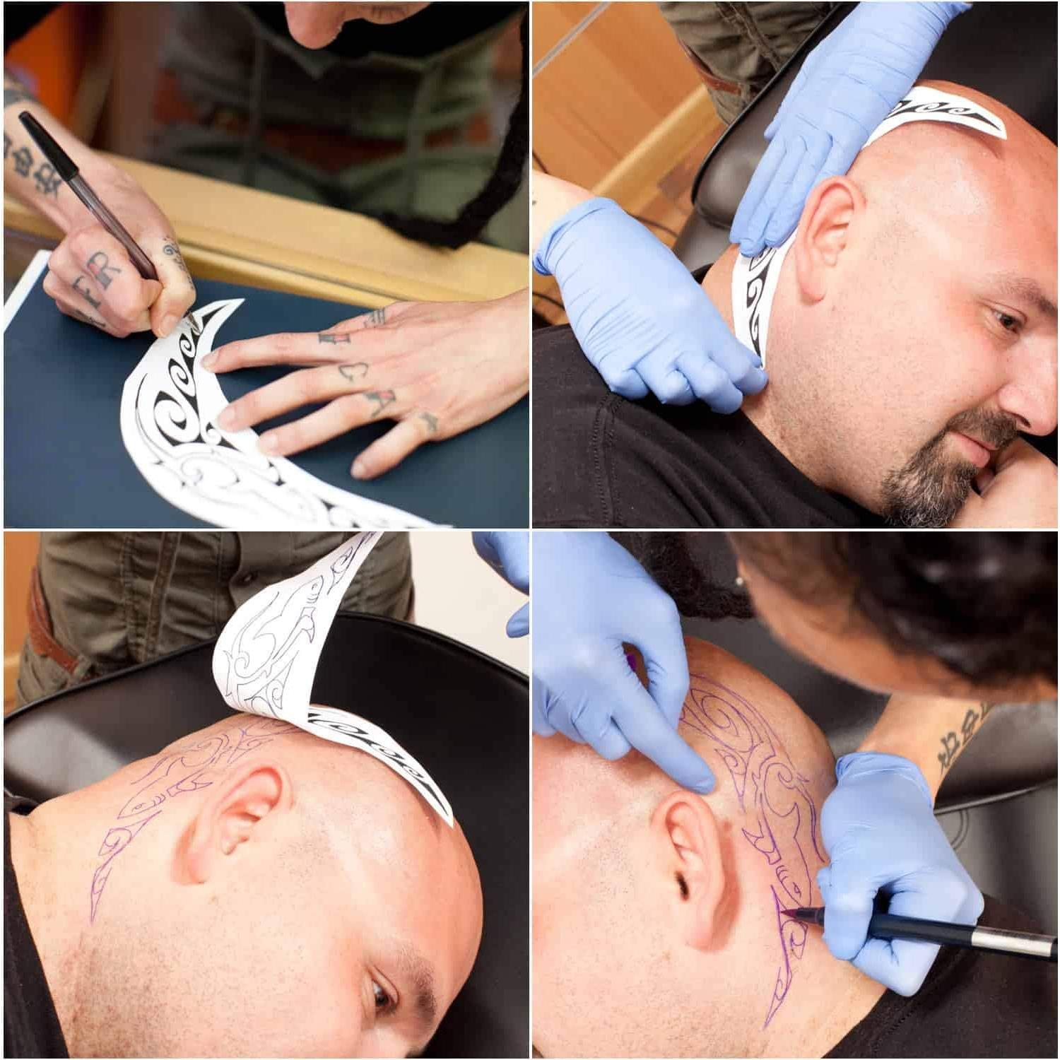 100 Hojas Papel de Transferencia de Tatuaje Audab 21x30 cm