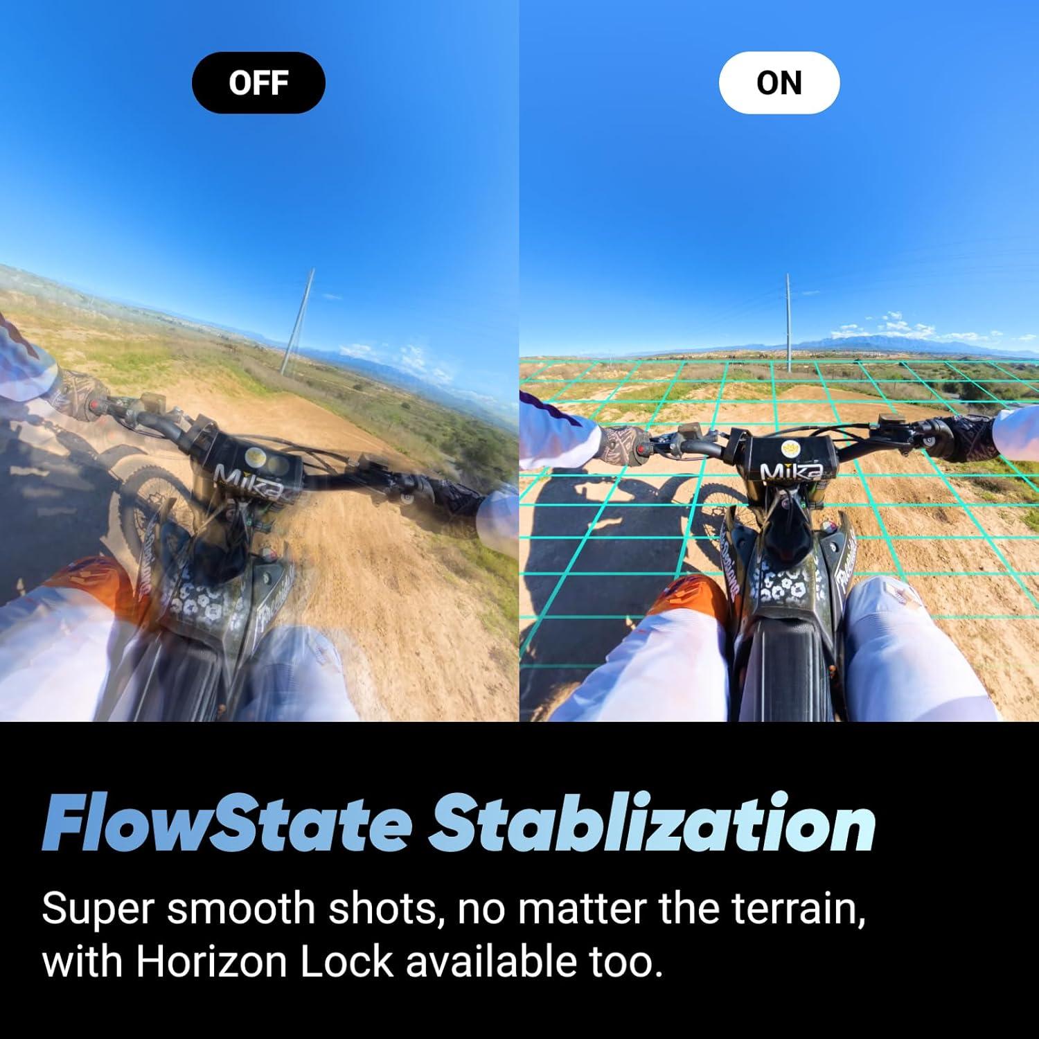 Cámara de Acción 360 Insta360 X4 Paquete Motocicleta 8K