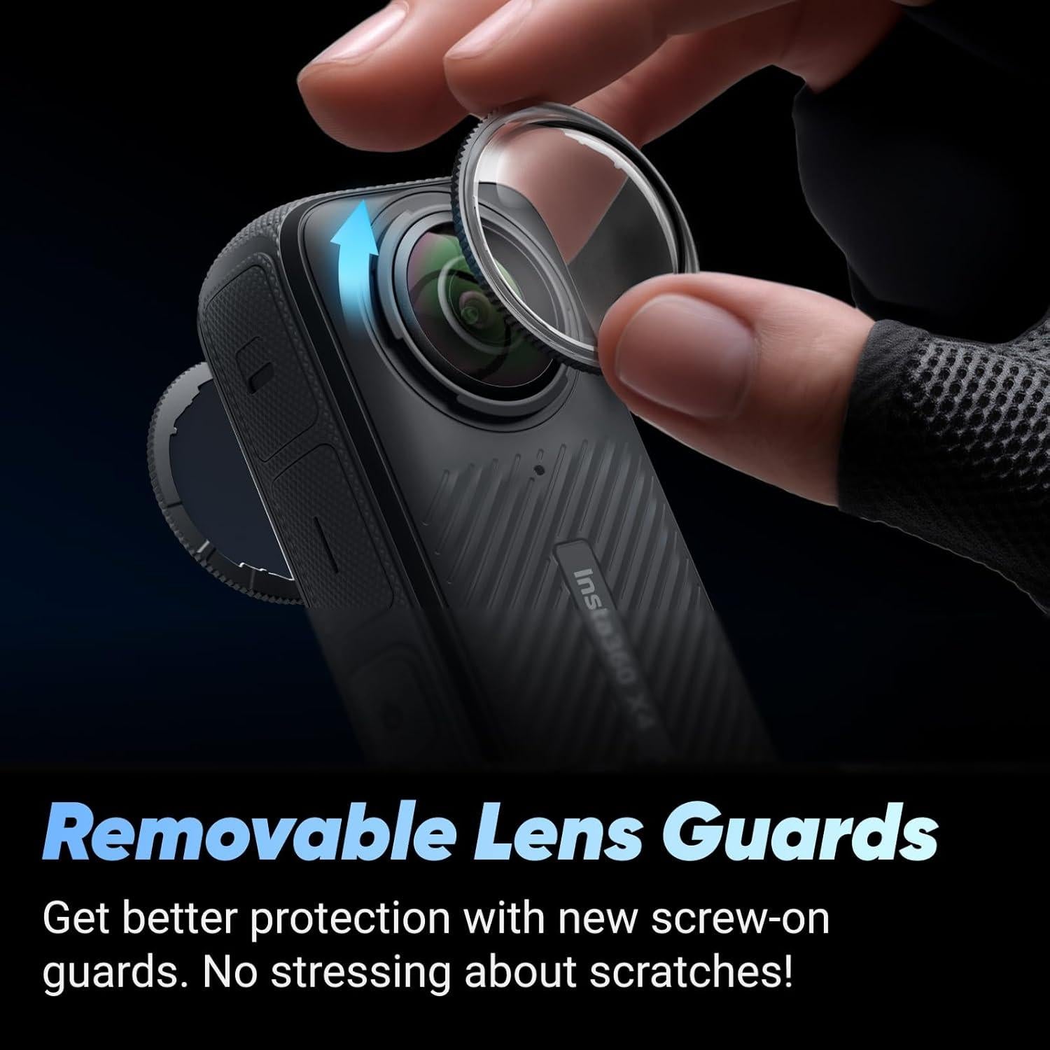 Cámara de Acción 360 Insta360 X4 Paquete Motocicleta 8K