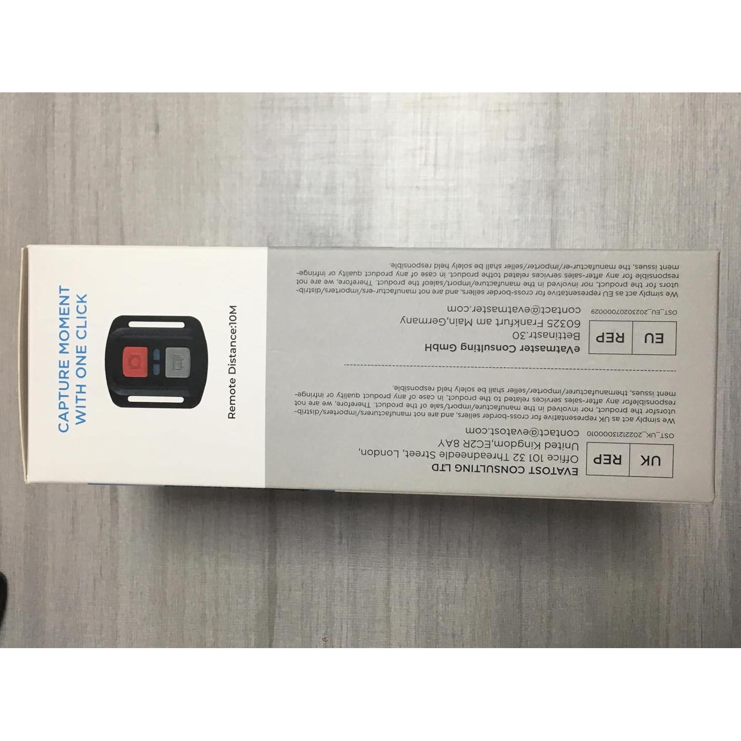 Cámara de acción TIMNUT 4K 60FPS impermeable 40m con WiFi