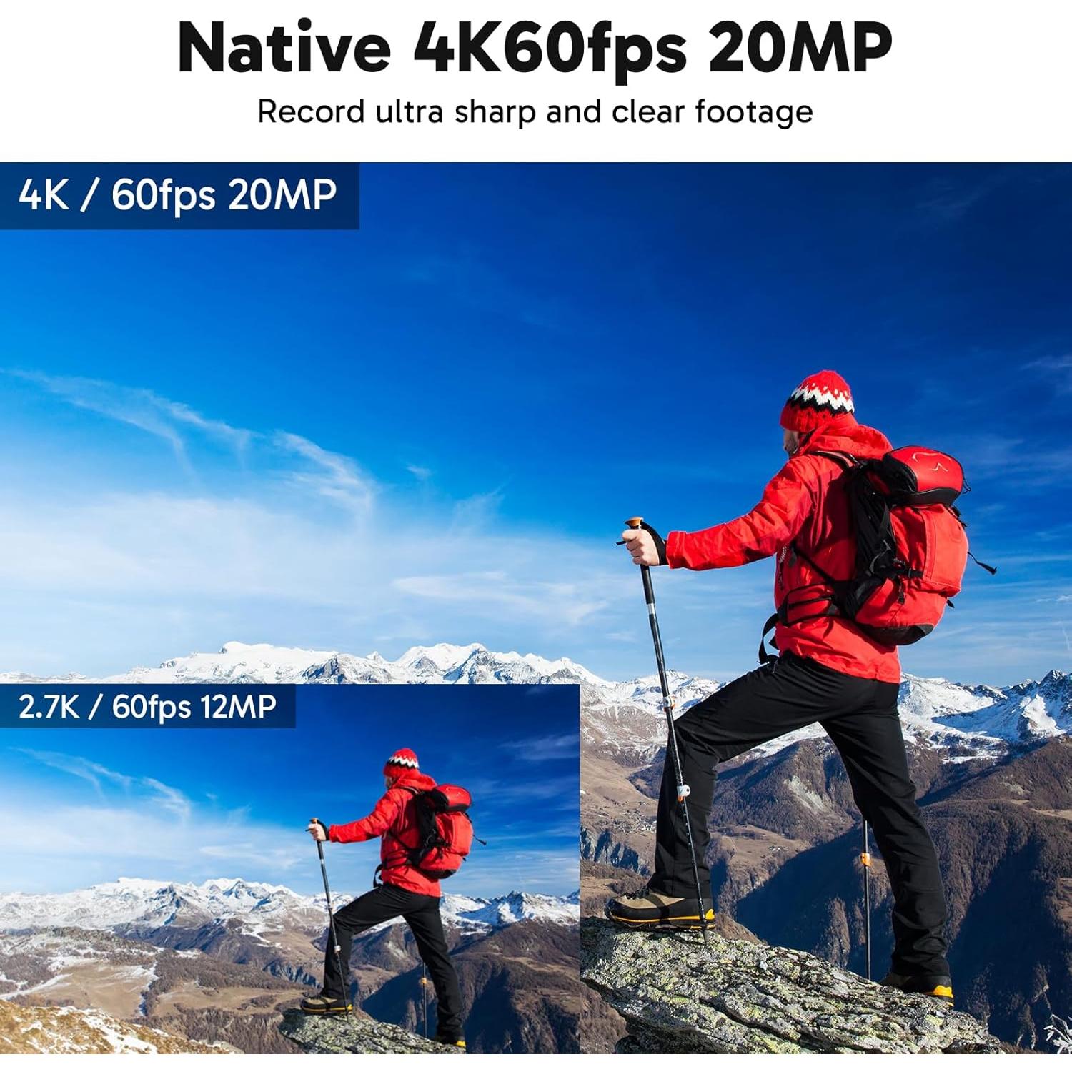 Cámara de Acción AKASO V50 Elite 4K 60fps + MicroSD 128GB