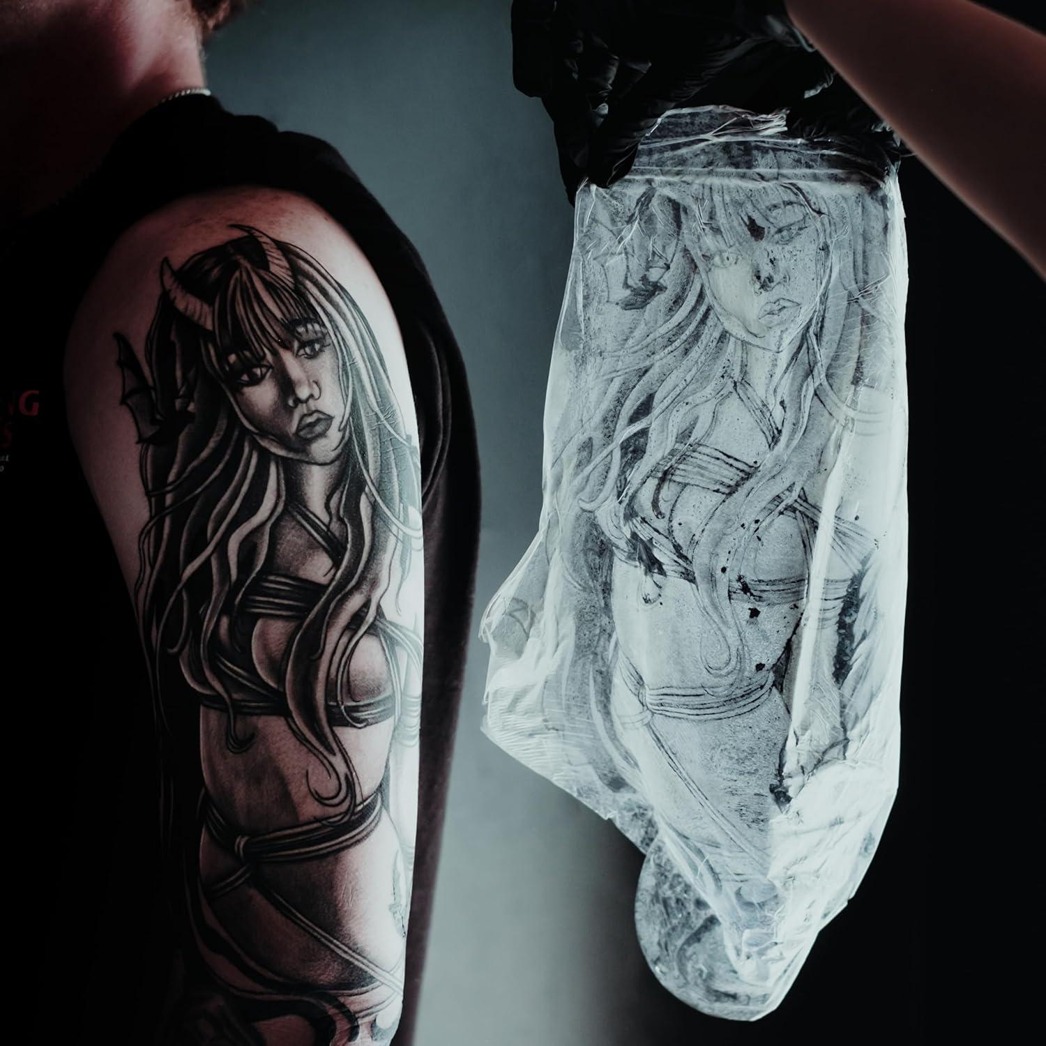 Vendaje Saniderm Original para Cuidado de Tatuajes 25.4 cm x 1.8 m