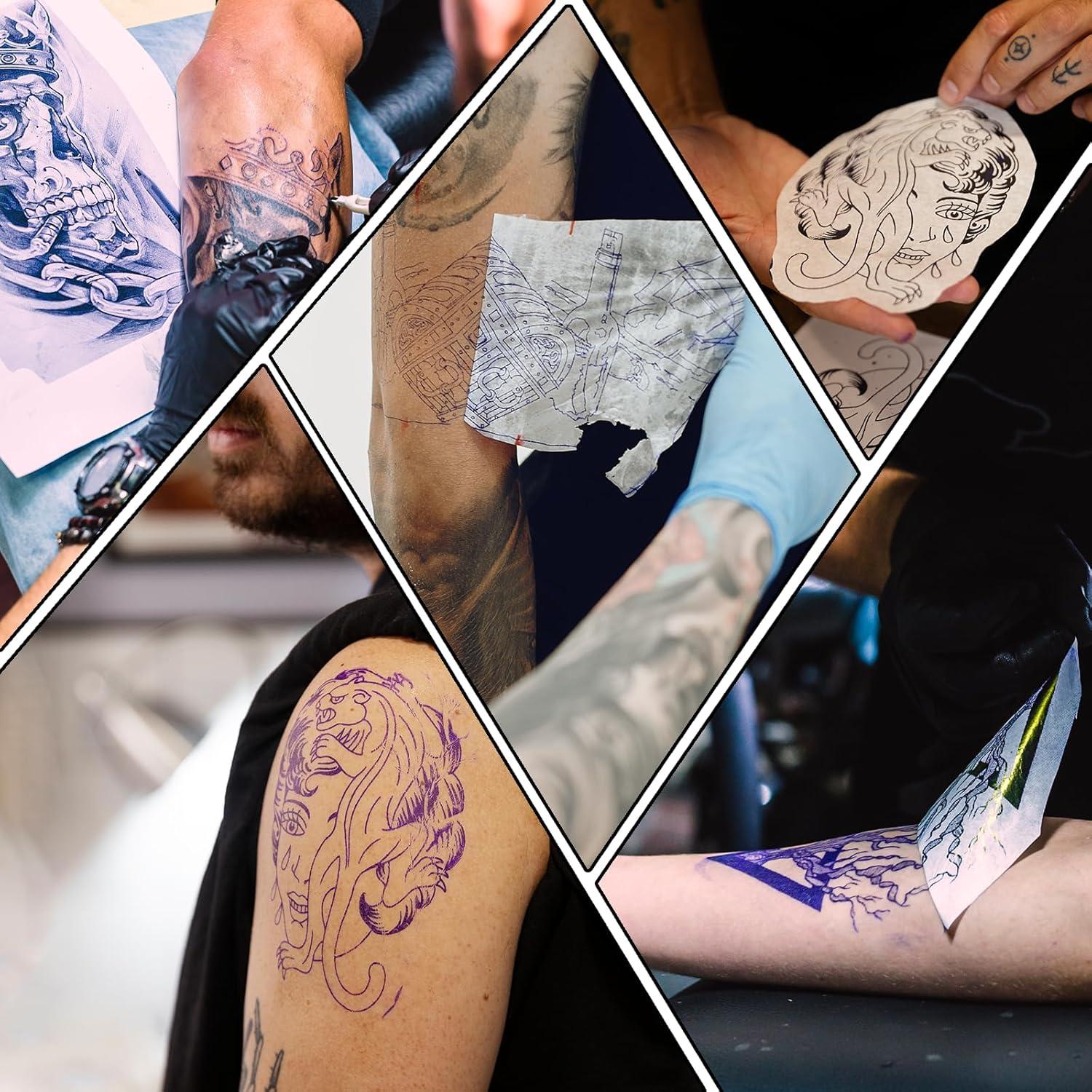 Papel de Transferencia de Tatuaje A4 YONGDA 50 Hojas Profesional