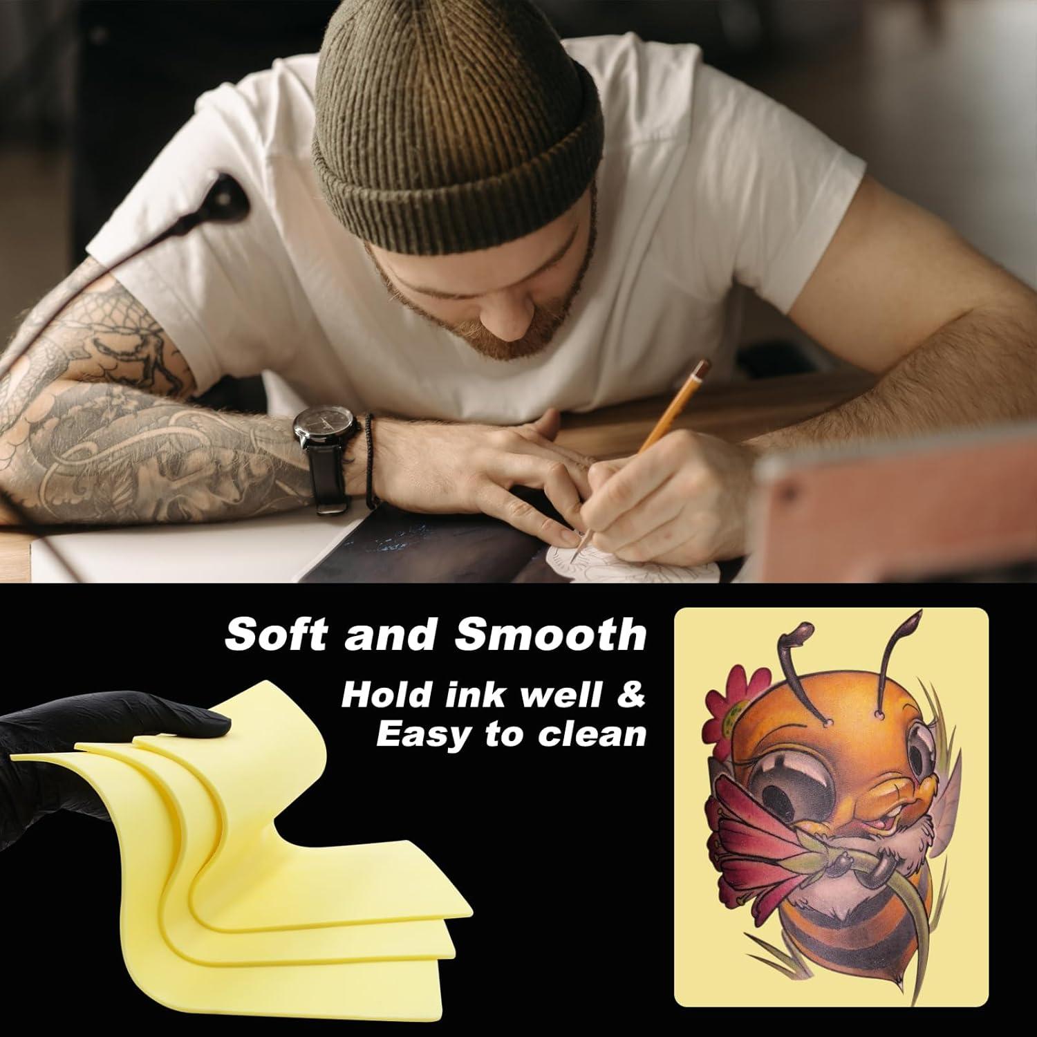 Kit de Pieles de Práctica de Tatuaje Autdor 33Pcs - 30Pcs Papel