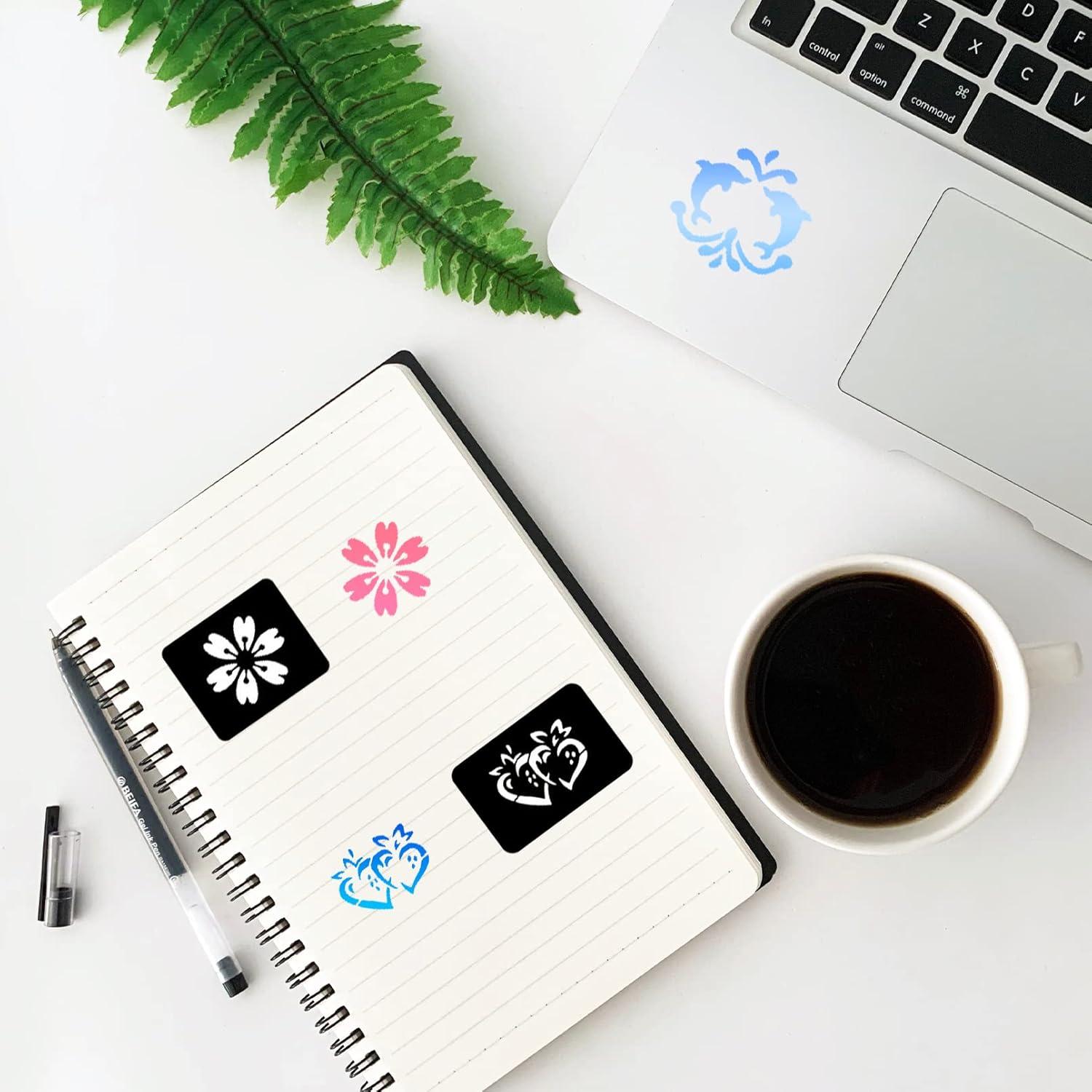 Kit de Plantillas de Tatuajes Temporales Henna 410+ PCS ZiYin