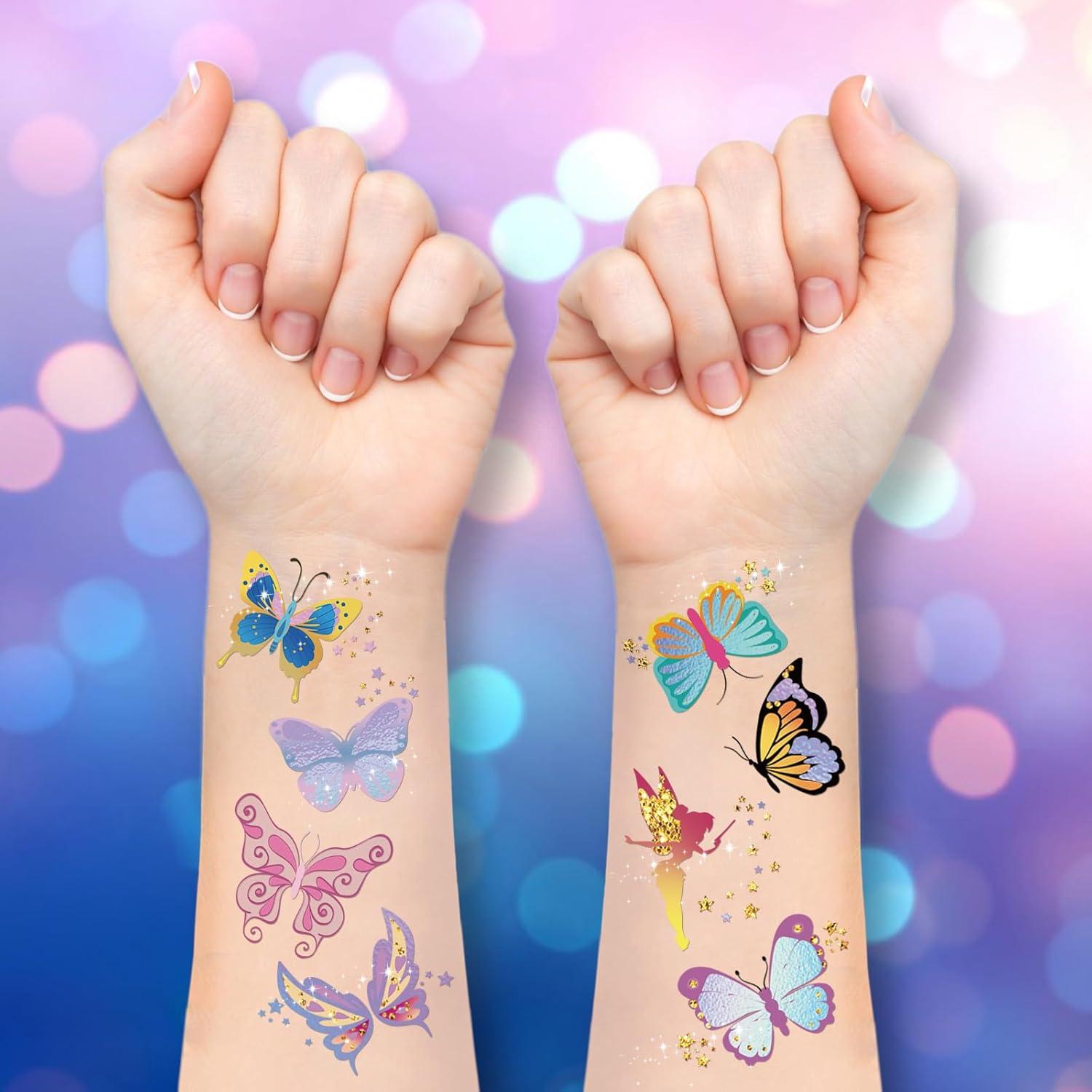 Tatuajes Temporales Impermeables Yazhiji - 92 Piezas Multicolor