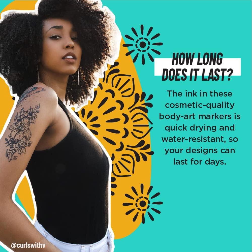 Marcadores de Tatuajes Temporales BIC BodyMark 11 Colores