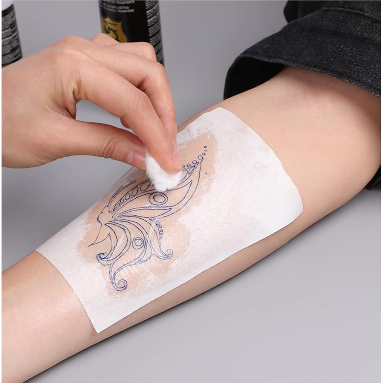 Papel de Transferencia de Tatuajes Usiriy A4 50 Hojas Reutilizables