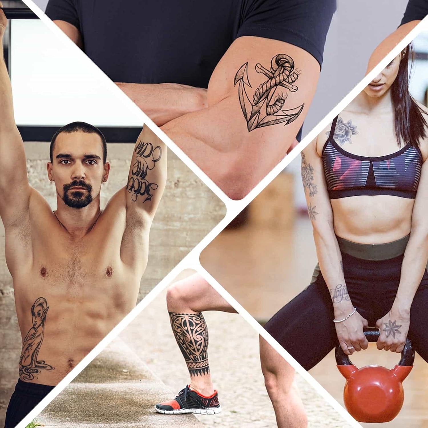 50 Hojas Papel de Transferencia de Tatuaje Cridoz A4 21x30cm