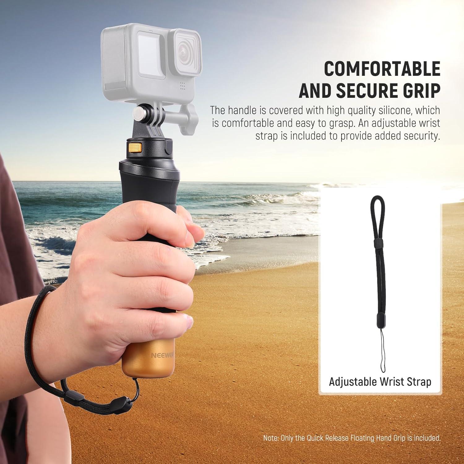 Mango Flotante NEEWER GP23 para Cámara de Acción Subacuática