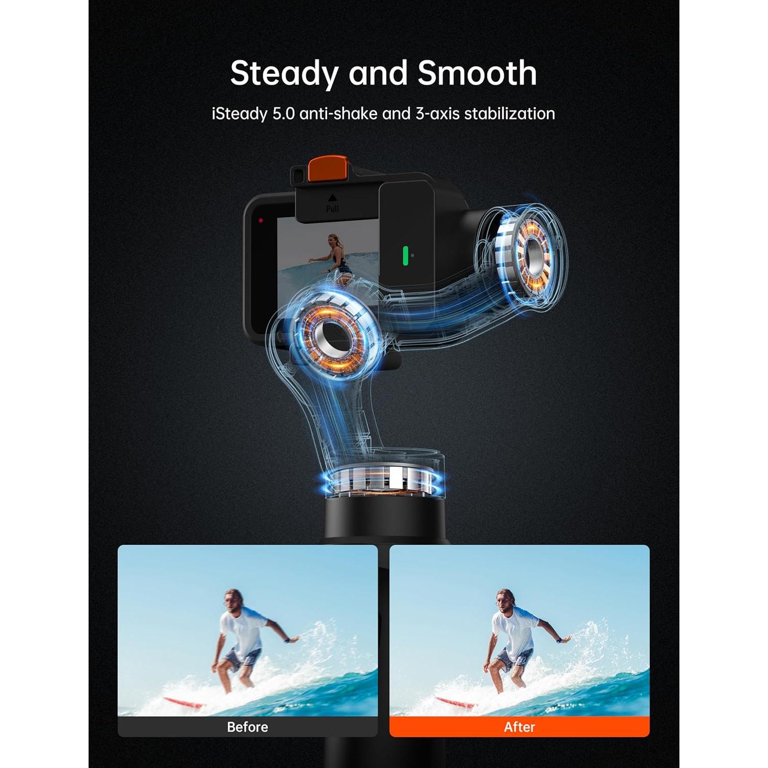 Estabilizador de Cardán Hohem iSteady Pro 4 para GoPro