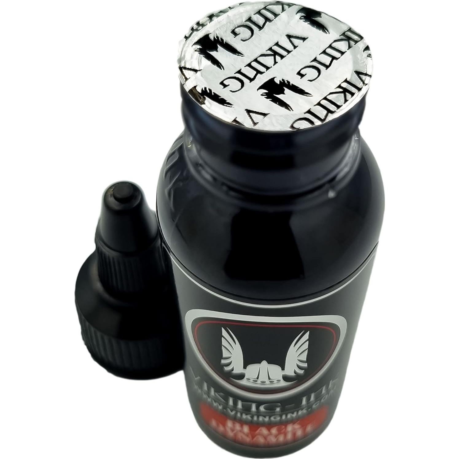 Tinta de Tatuaje Viking Ink Negro Dinamita 29.57 ml