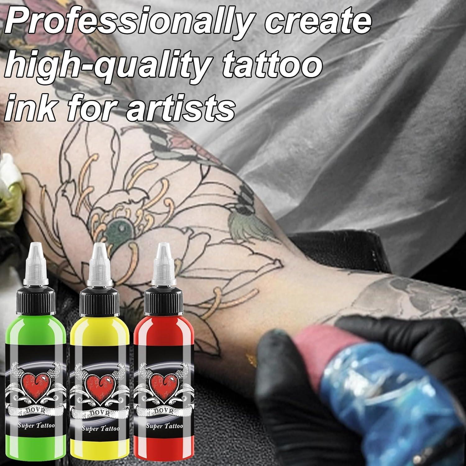 Set de Tinta para Tatuajes AYCOS 14 Colores 30 ml