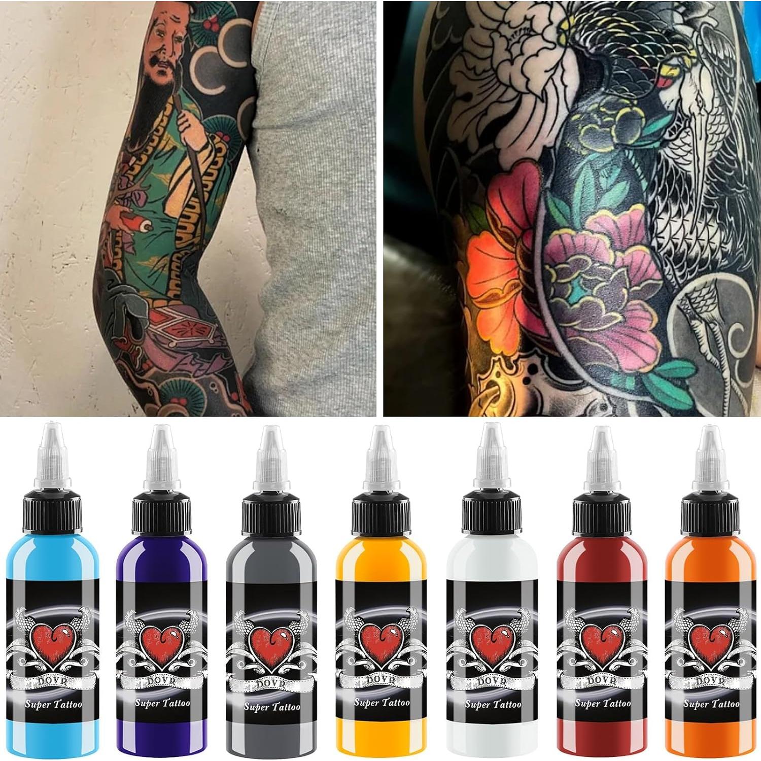 Set de Tinta para Tatuajes AYCOS 14 Colores 30 ml