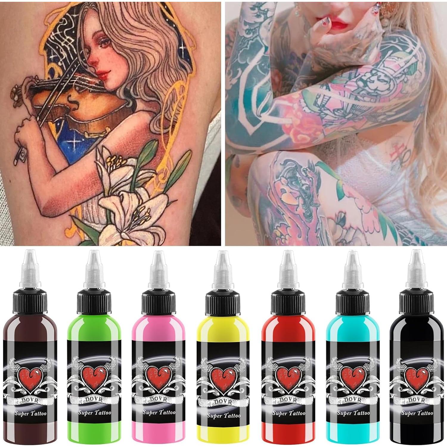 Set de Tinta para Tatuajes AYCOS 14 Colores 30 ml