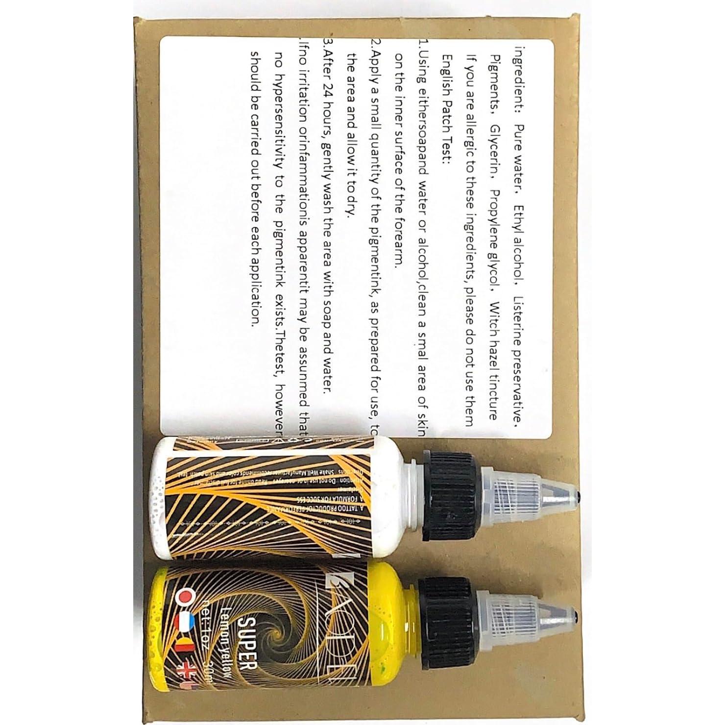 Set de Tinta para Tatuajes BAODELI 14 Colores 30ml