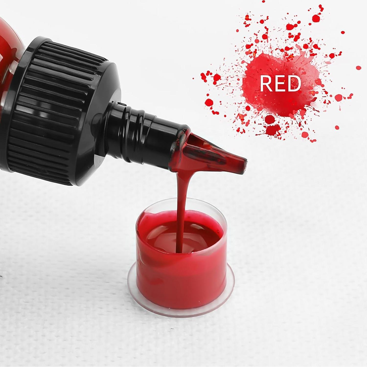 Tinta para Tatuajes JimKing 30ml Color Rojo Natural