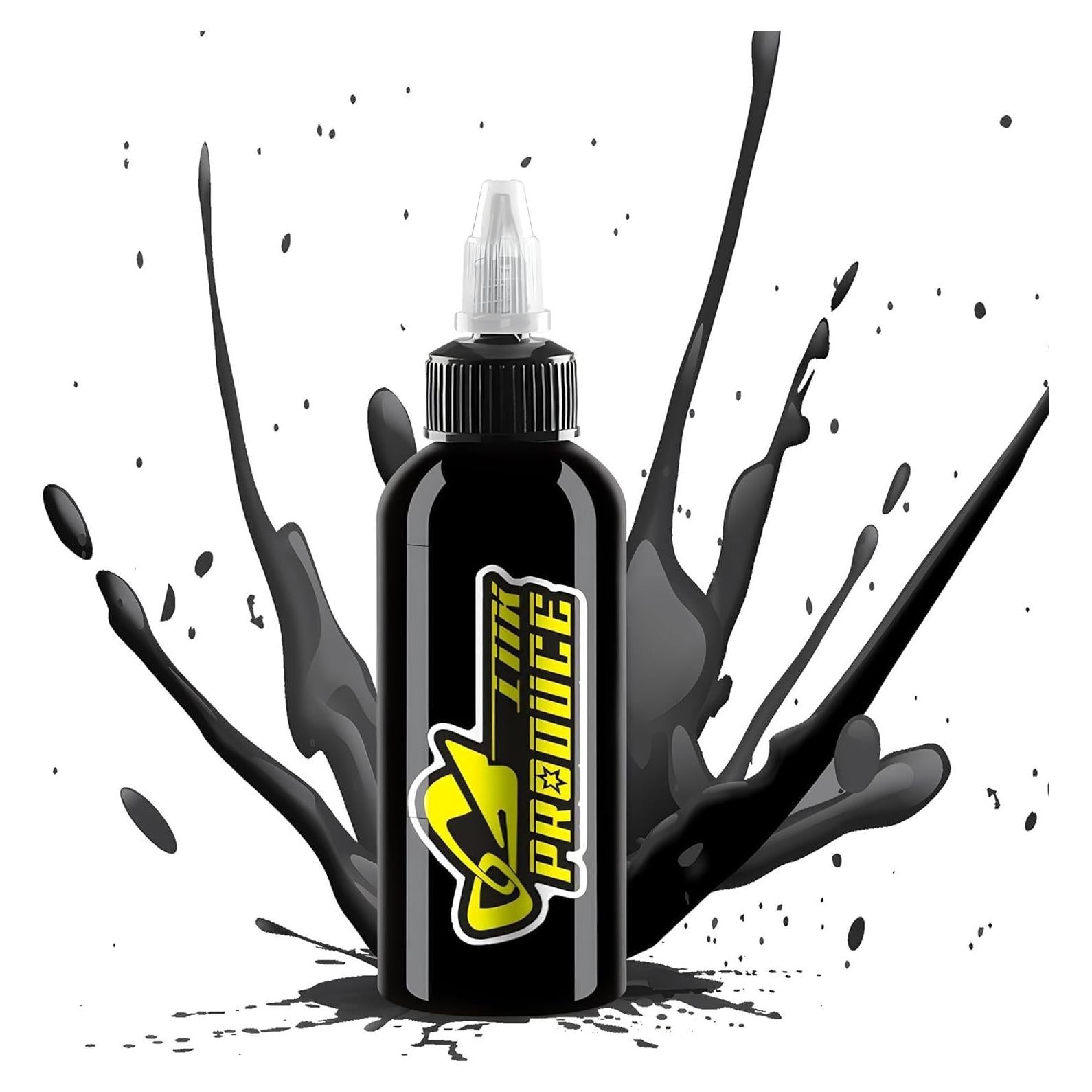 Tinta de Tatuaje Negra BAODELI 30ML - Alta Pigmentación