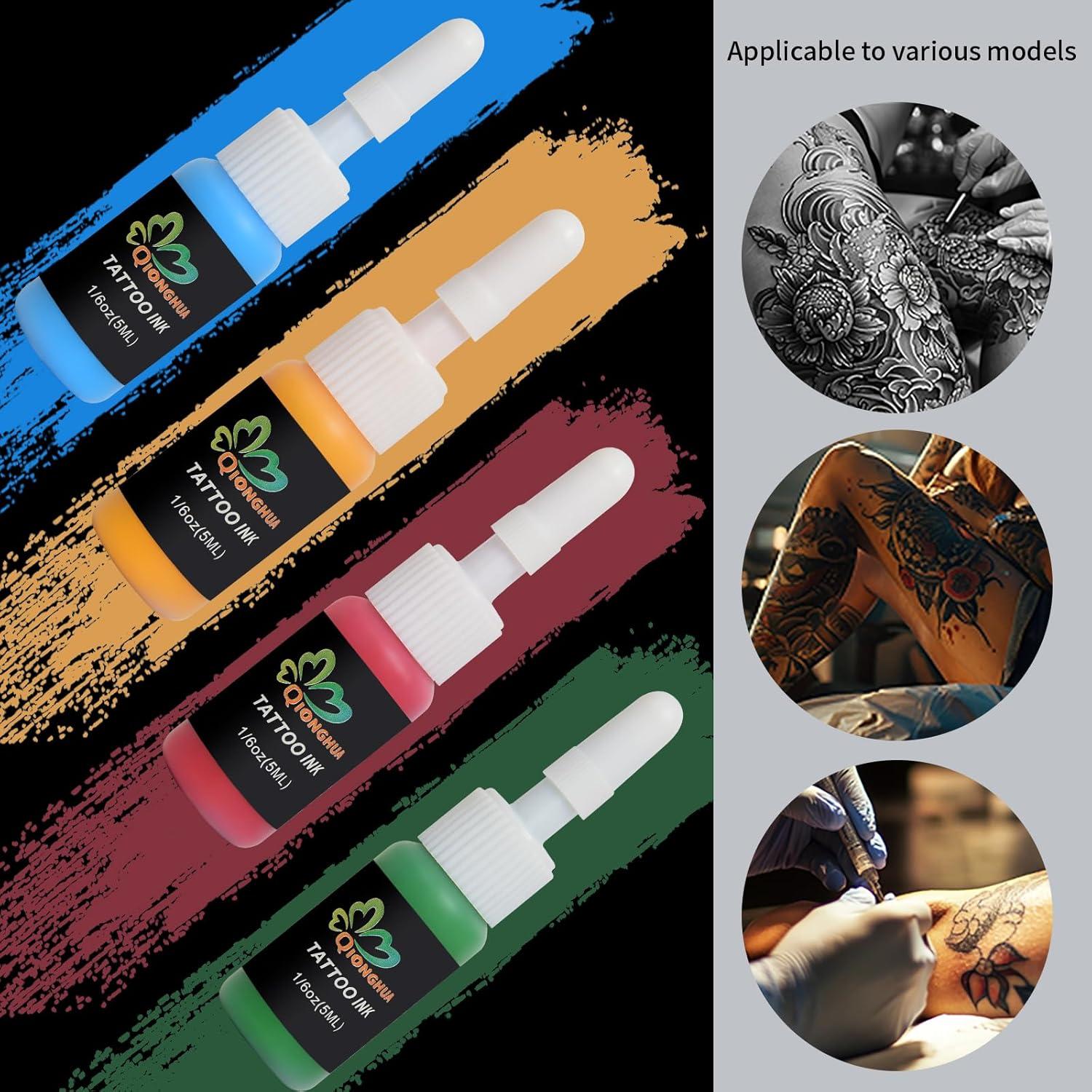 Juego de Tinta Profesional QIONGHUA 14 Colores 5ml