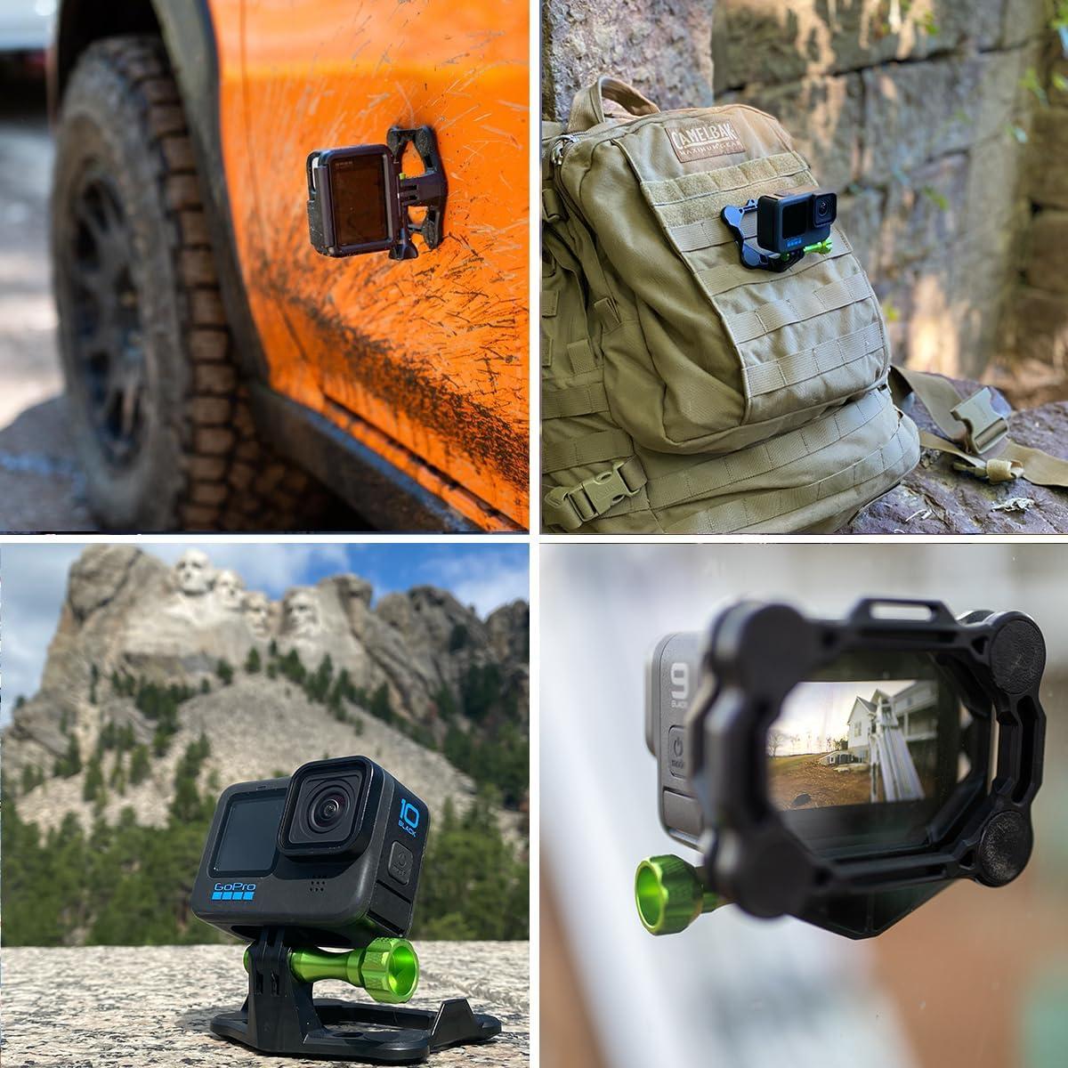 SNAP Mounts Magnetic Action Camera Chest Mount for GoPro & DJI Osmo Action