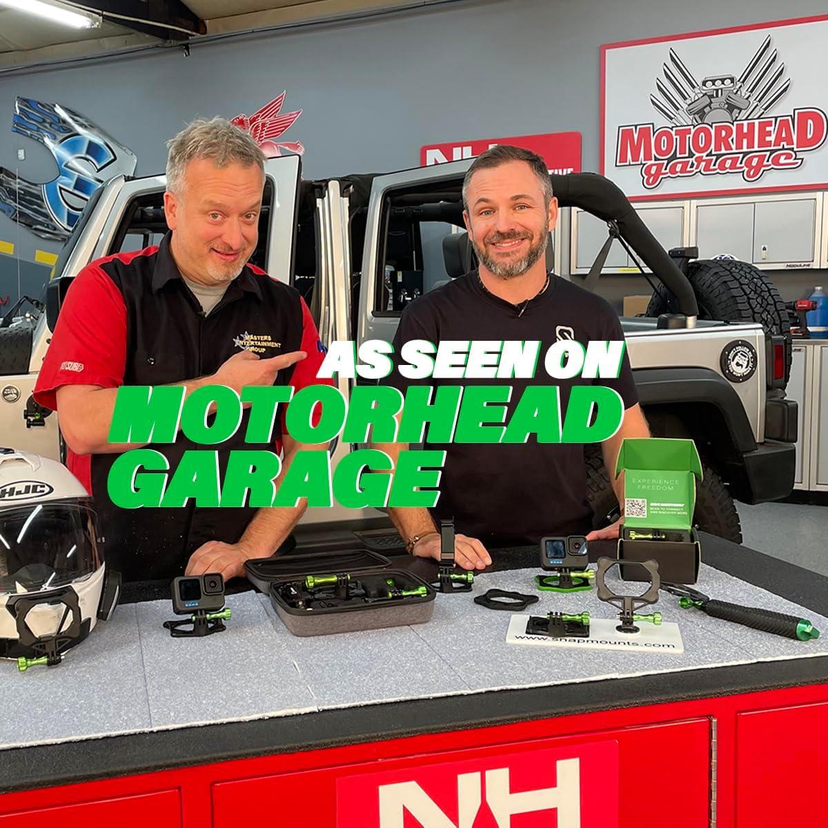 SNAP Mounts Magnetic Action Camera Chest Mount for GoPro & DJI Osmo Action