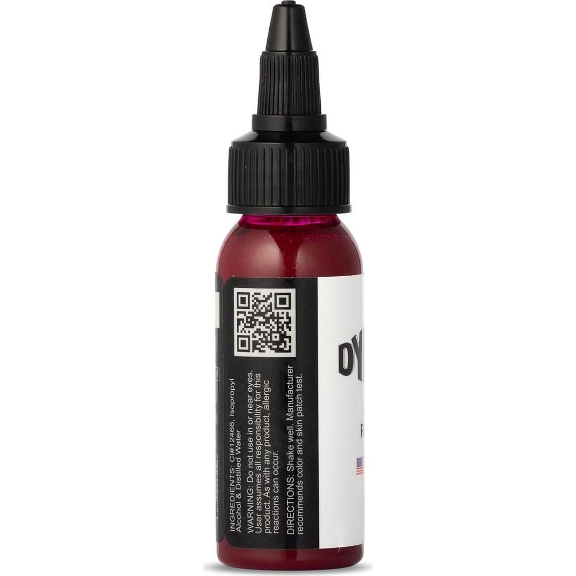 Tinta para Tatuajes Dynamic Color Co Rojo Vino 30ml Vegana