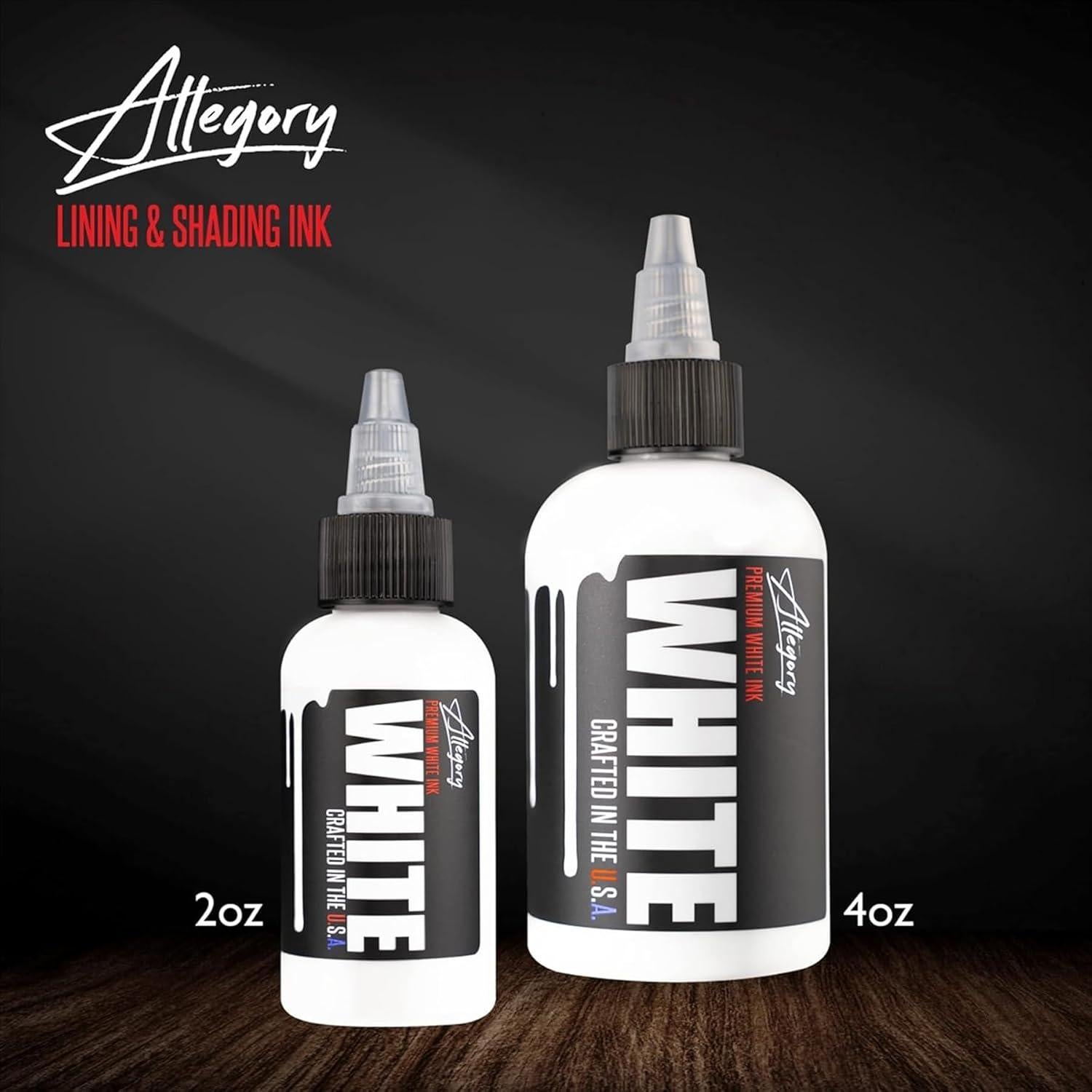 Tinta para Tatuajes Blanca Premium Allegory 113.4 g Vegana