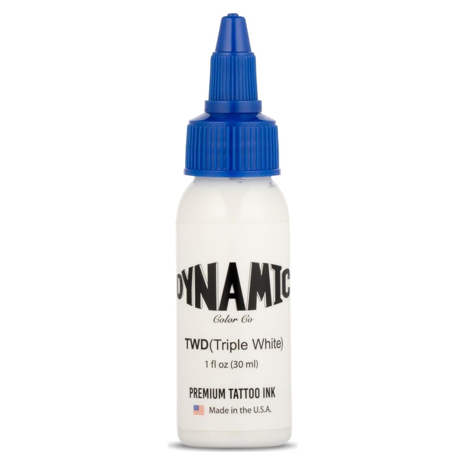 Botella de Tinta Blanca Dynamic Color 1oz (59g) Profesional