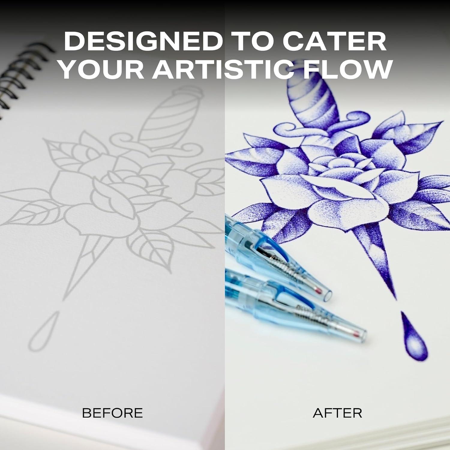 Libro para Colorear Inlumino Heart Ink - 40 Hojas 240 GSM