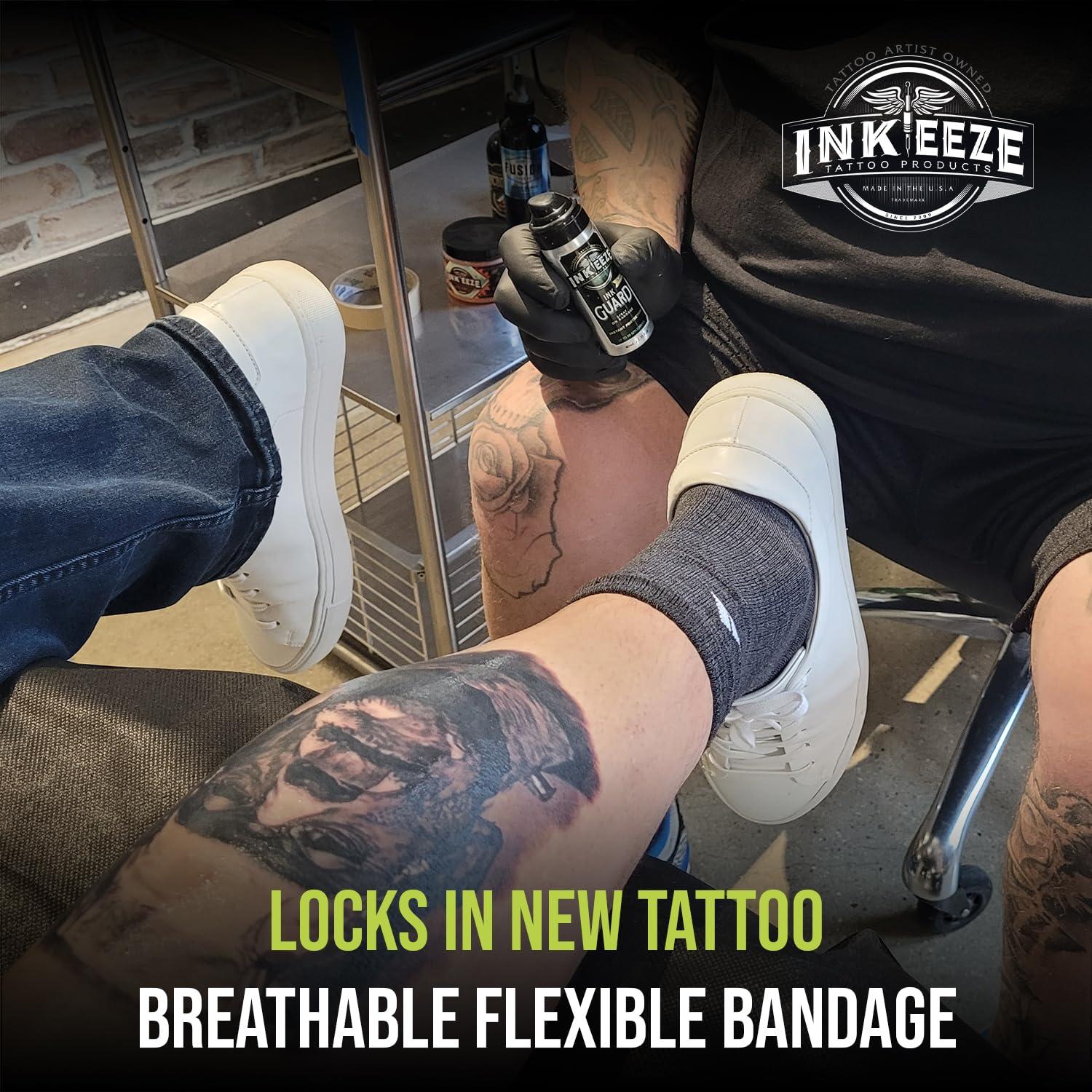 Spray de Vendaje INK-EEZE 38.1ml para Tatuajes Nuevos