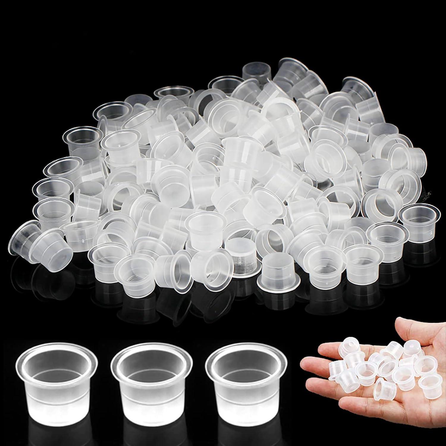 Tazas de Tinta de Tatuaje Rayyl - 300PCS Mezcladas #9 #13 #16