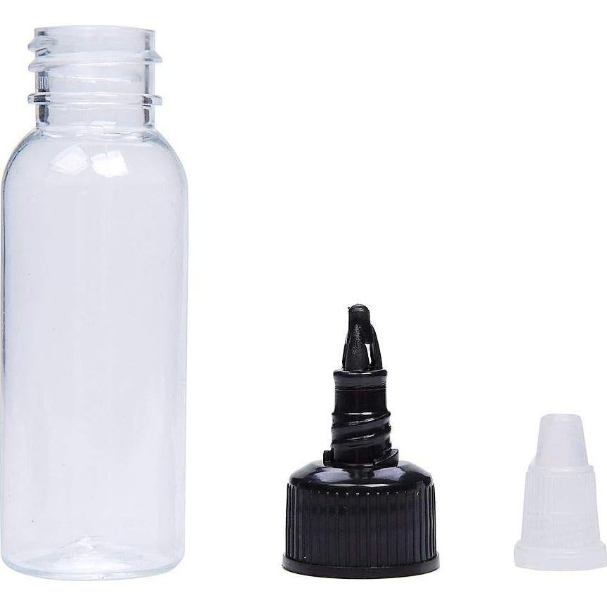 Botellas de Tinta de Tatuaje Vacías 30ml - Nuevo Tatuaje Estrella (12pcs)