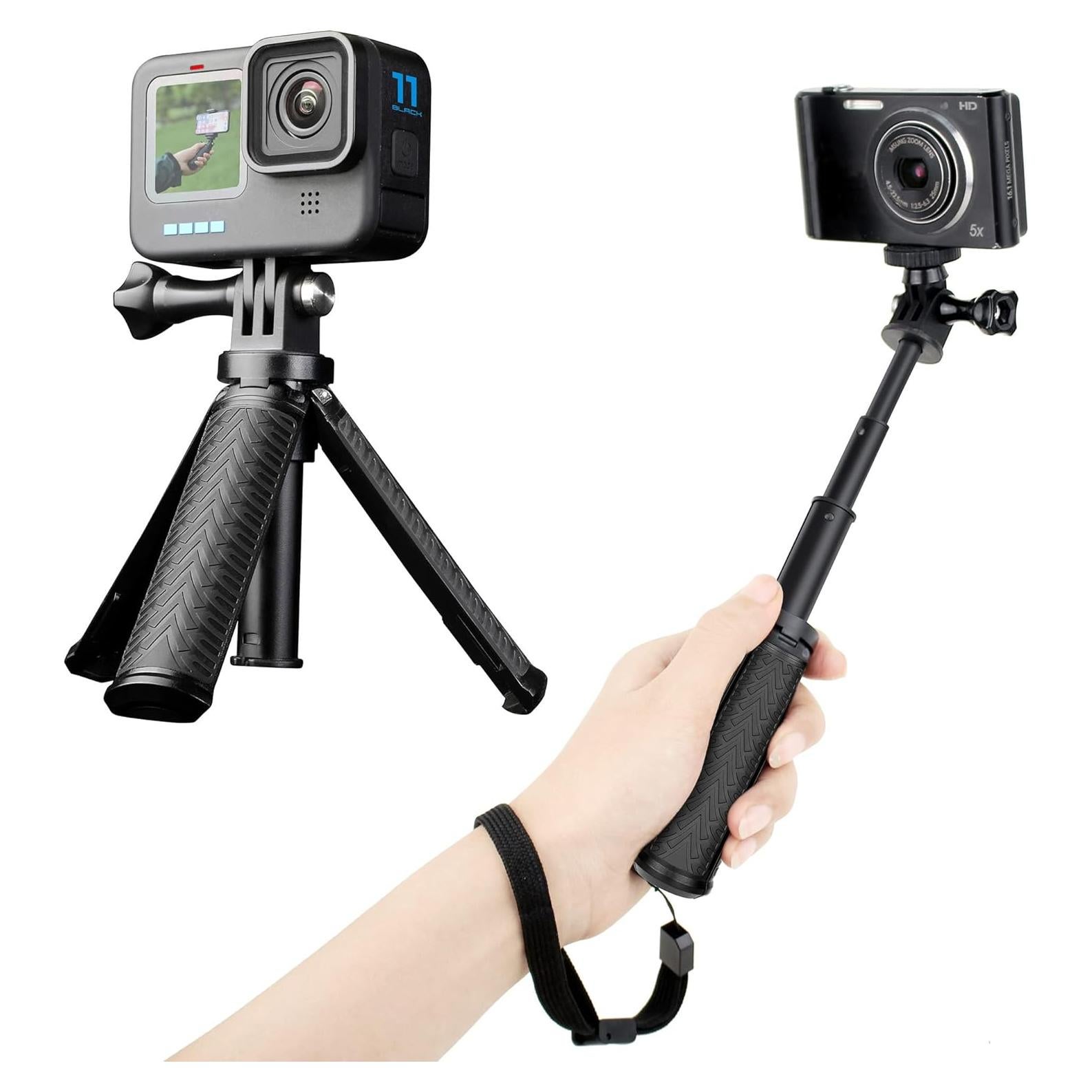 Palo de Selfie Trípode YALLSAME Extensible para GoPro