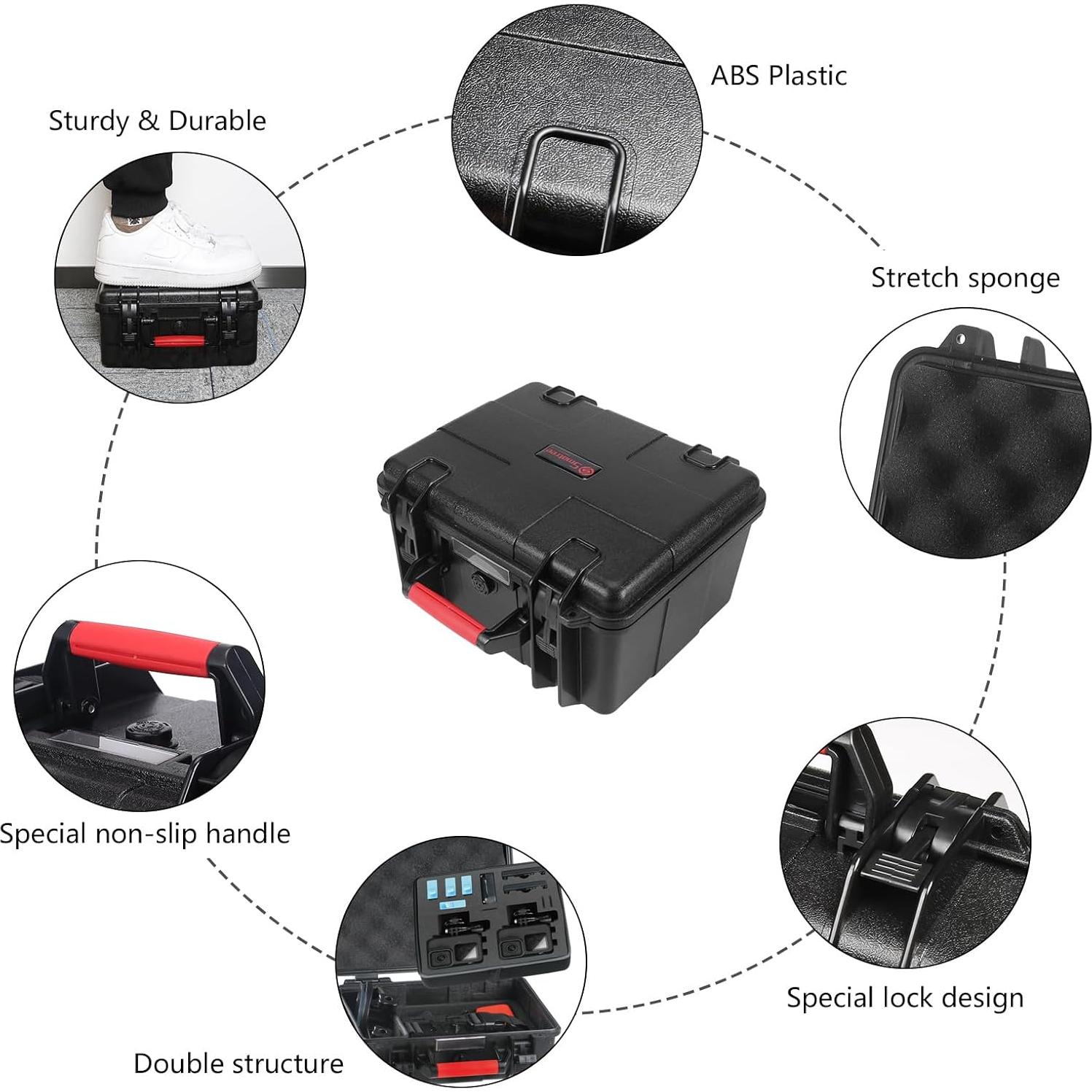 Funda Dura Flotante Smatree GA500 para GoPro y Accesorios