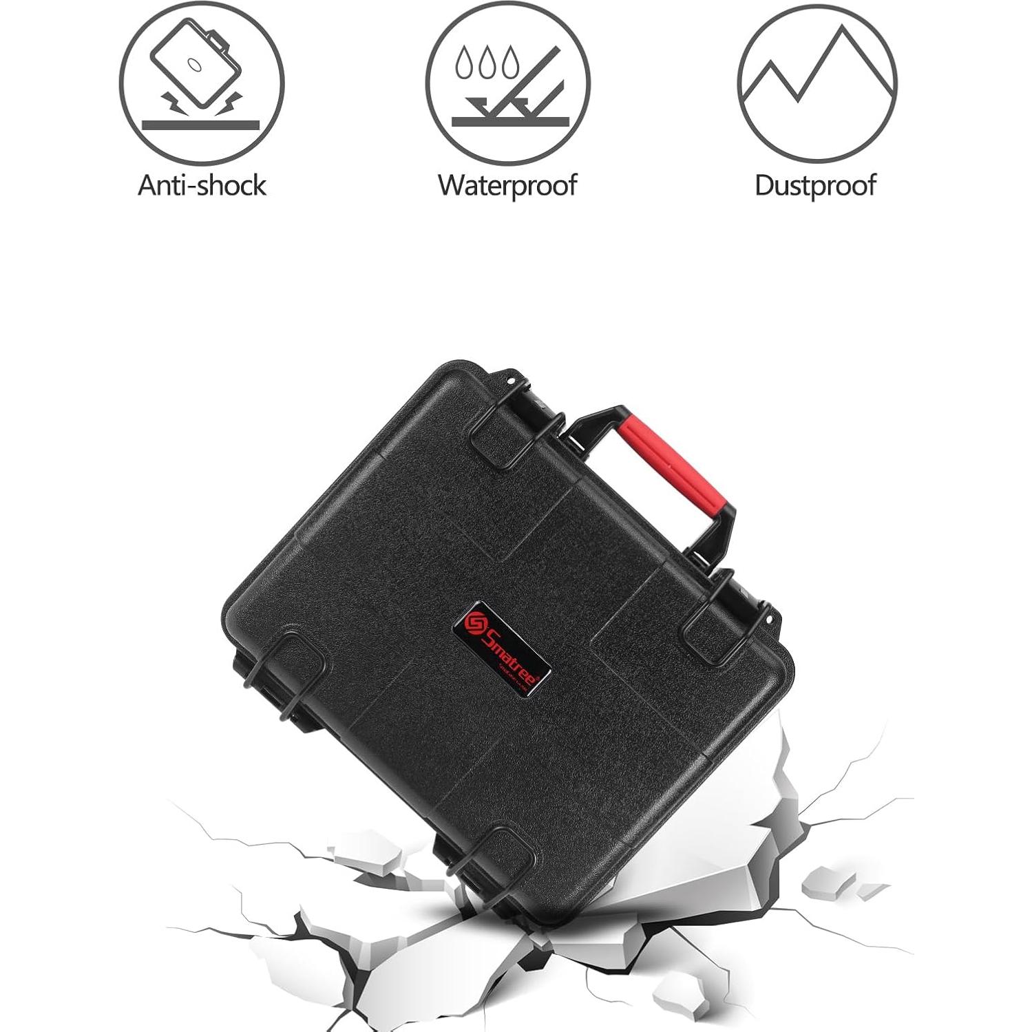 Funda Dura Flotante Smatree GA500 para GoPro y Accesorios