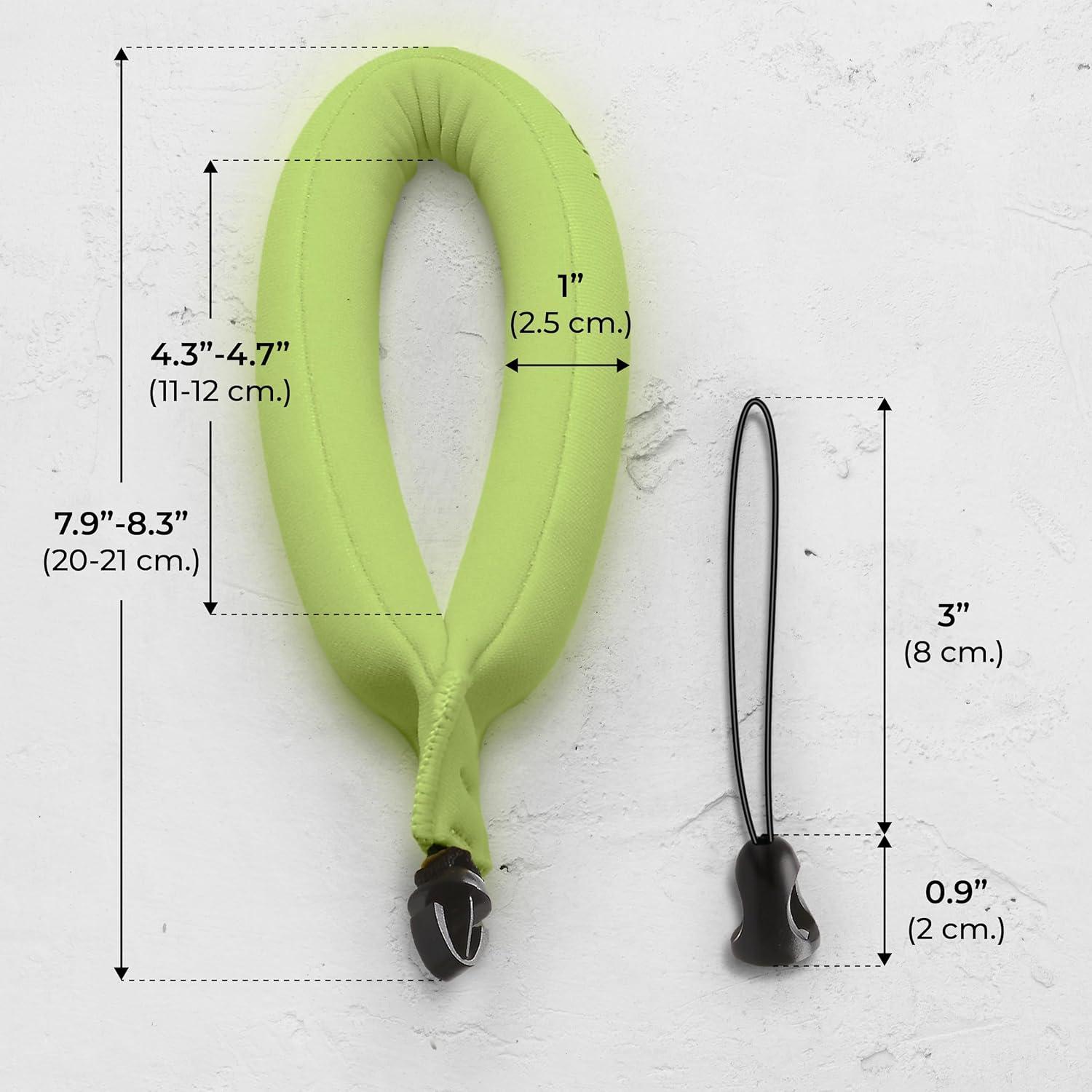 Flotador de Cámara Impermeable - Correa Flotante Rosa y Verde