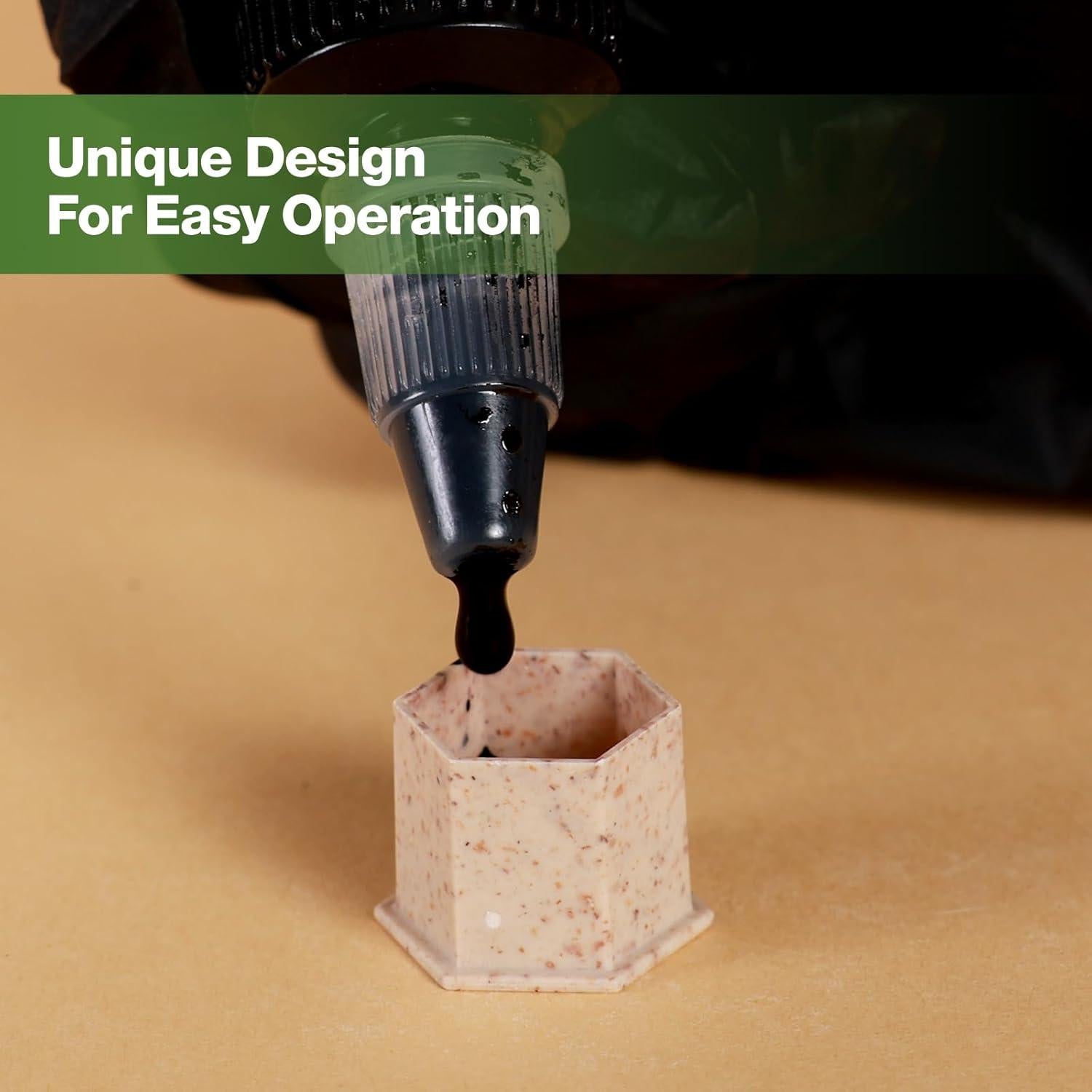 Tazas de Tinta de Tatuaje Biodegradables INKin 12mm - 200 Pcs