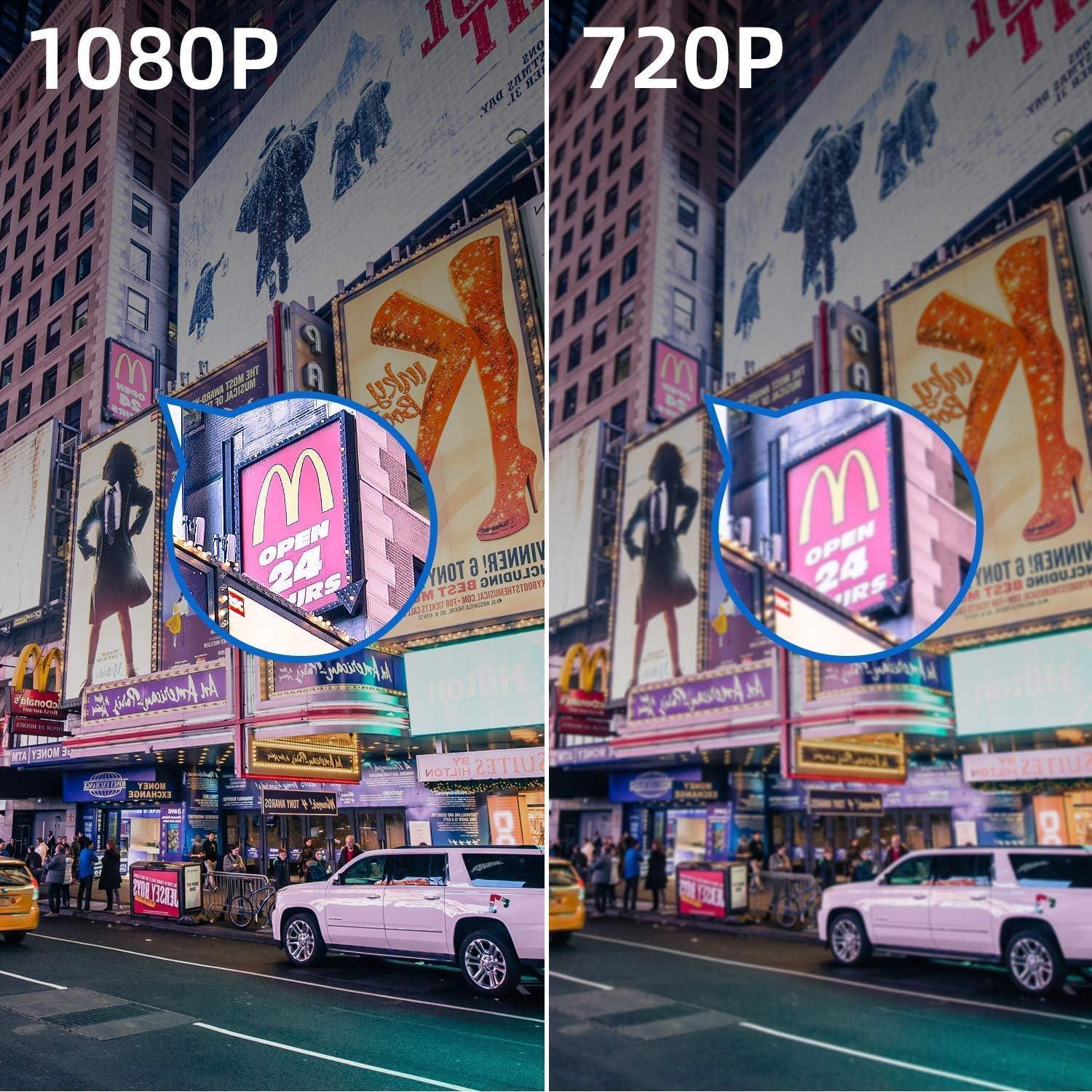 Sistema de Cámara de Seguridad Inalámbrico Firstrend 1080P 4 Cámaras