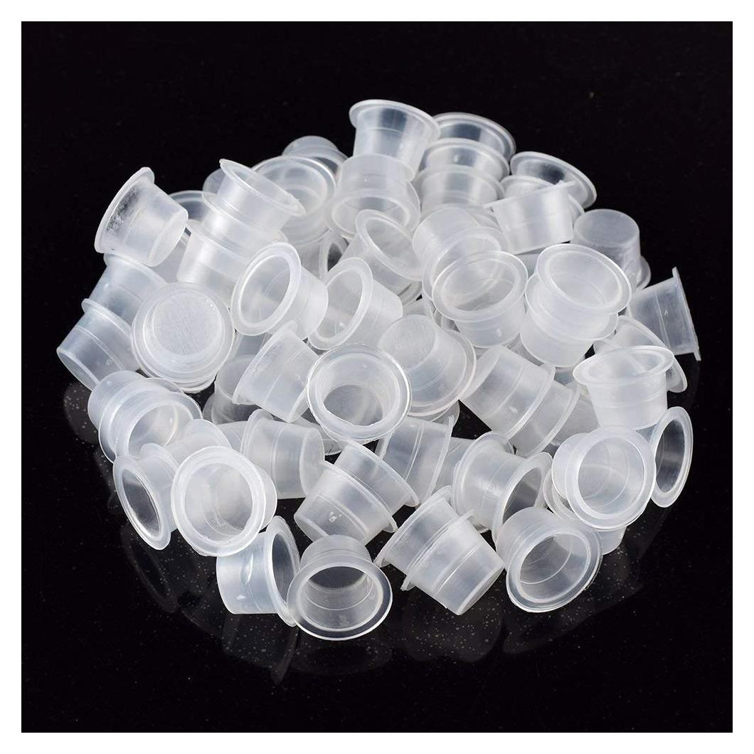Tazas de Tinta para Tatuajes 300pcs 14mm Desechables DERSTRA