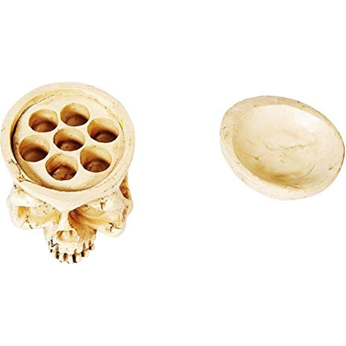 Soporte para Tazas de Tinta de Tatuaje DOWEI - Calavera 7 Agujeros