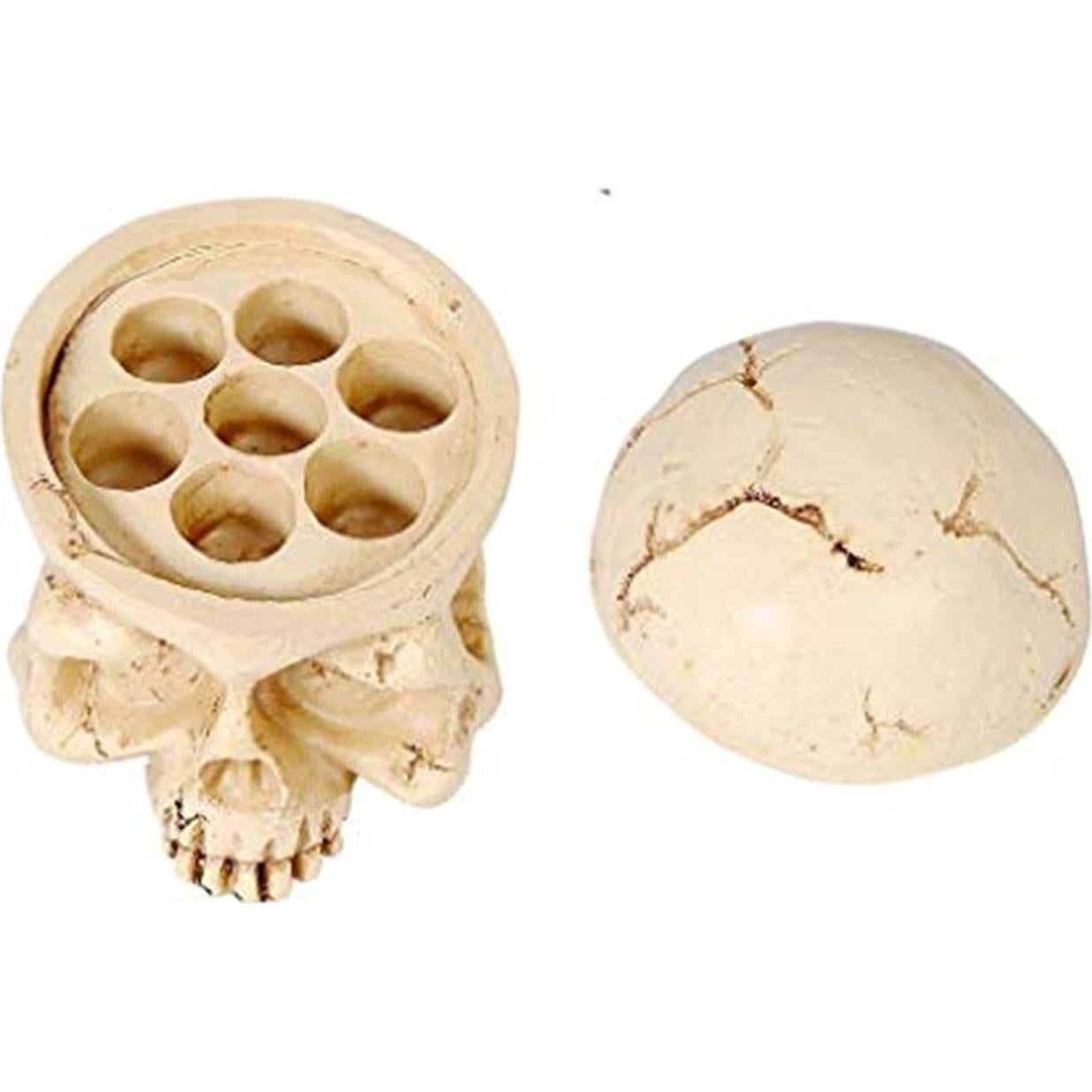 Soporte para Tazas de Tinta de Tatuaje DOWEI - Calavera 7 Agujeros