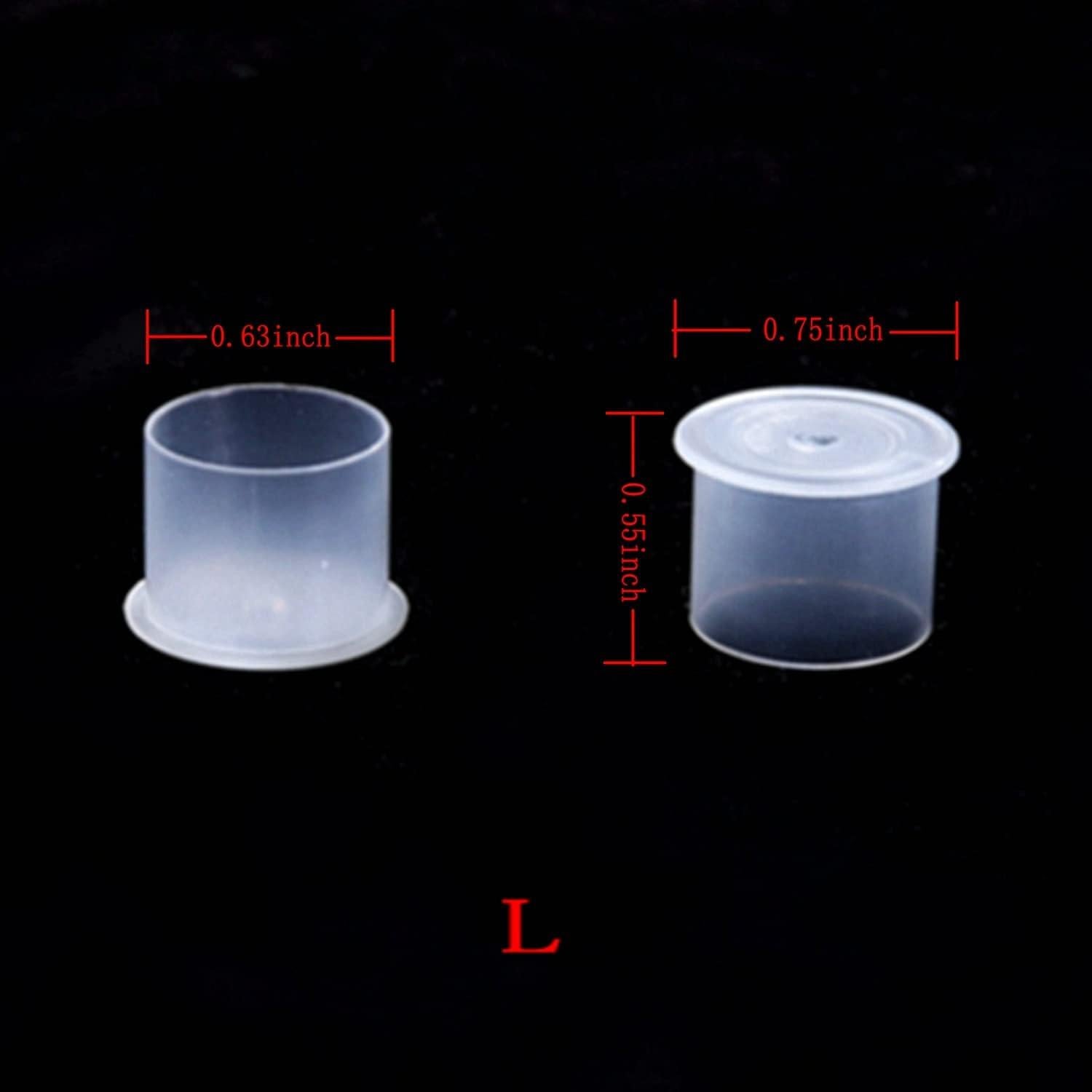 Tazas de Tinta para Tatuaje JinYan 500pcs 17mm Desechables