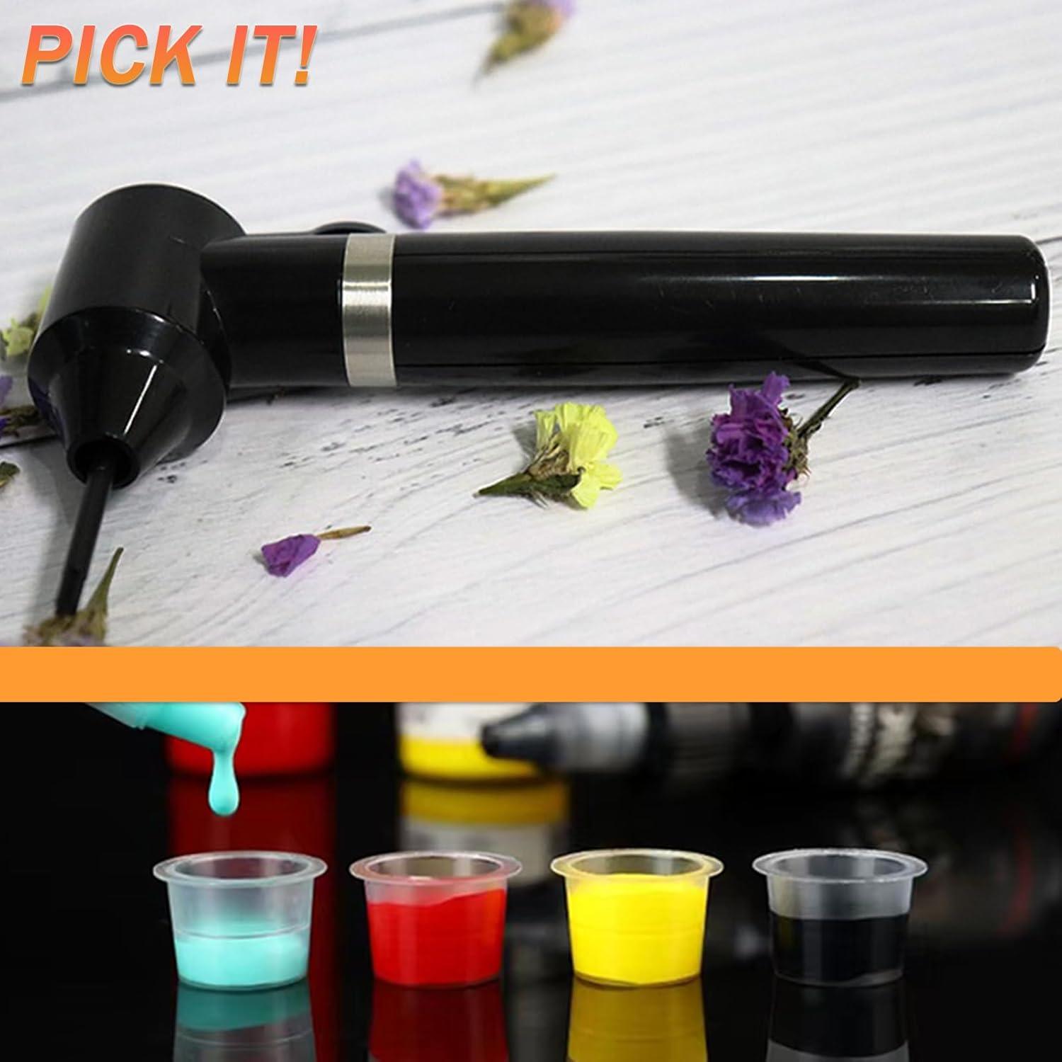 Mezclador de Tinta NAQASE con 100 Varillas Negras - Agitador