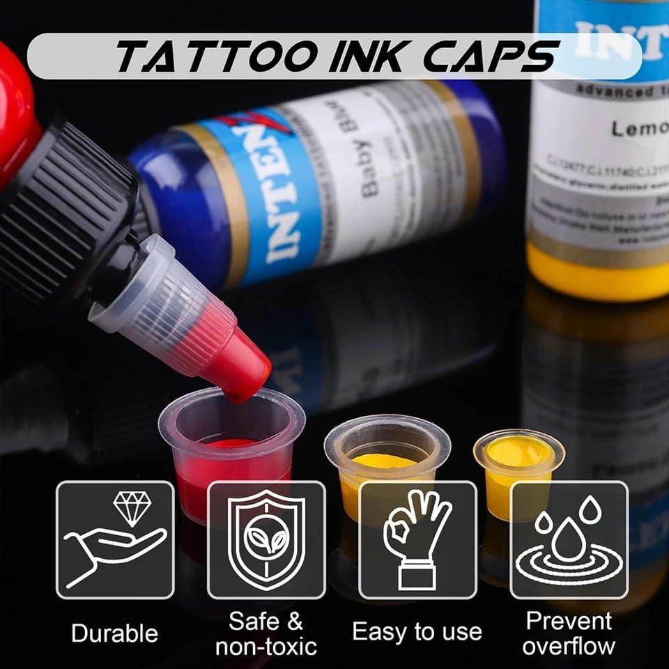 Kit de 300 Capsulas de Tinta para Tatuajes Yuelong Mixtas