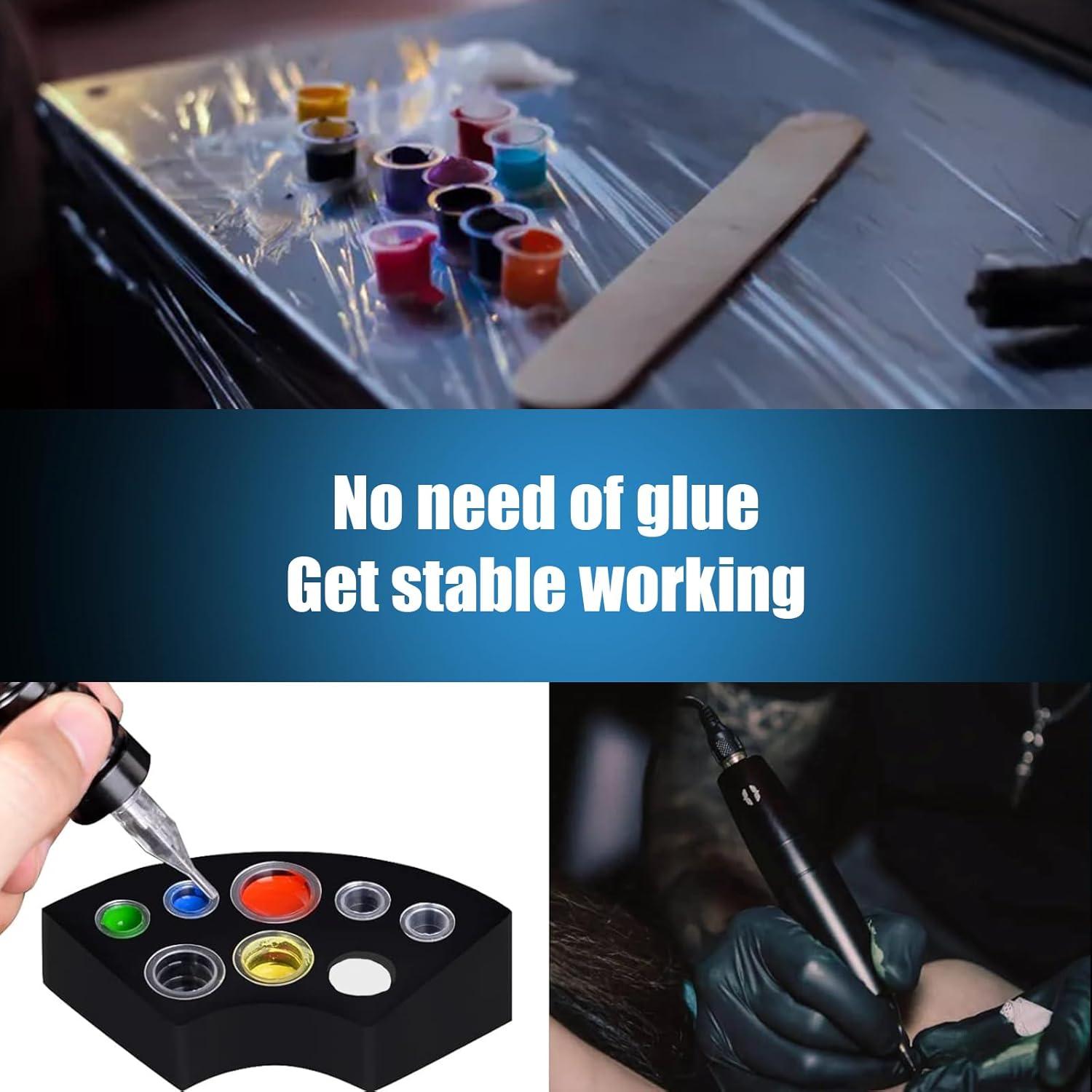 Soporte de Tazas de Tinta para Tatuajes MIUXIA 402 Pcs Mixto